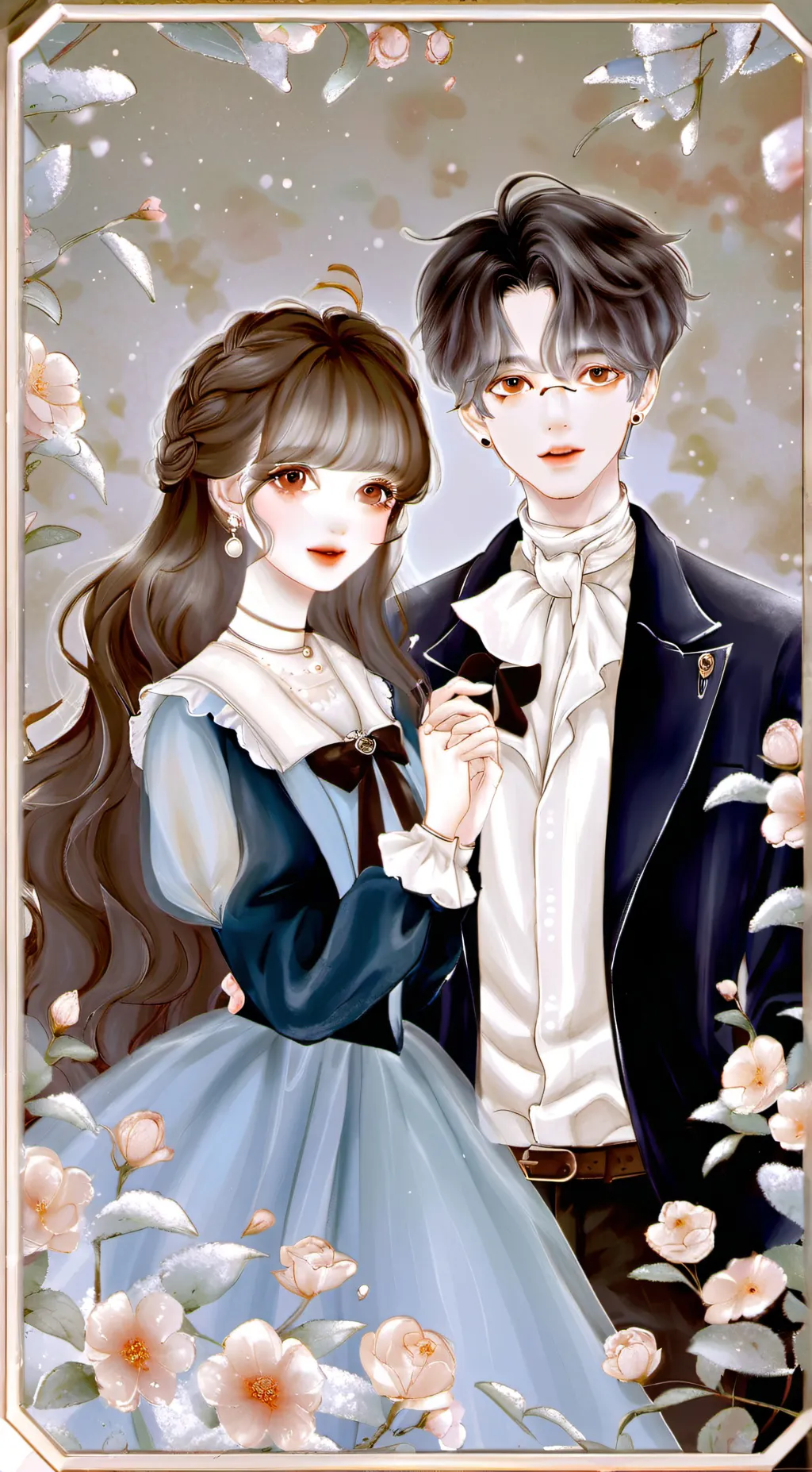 ai character: Isabella and Asher background