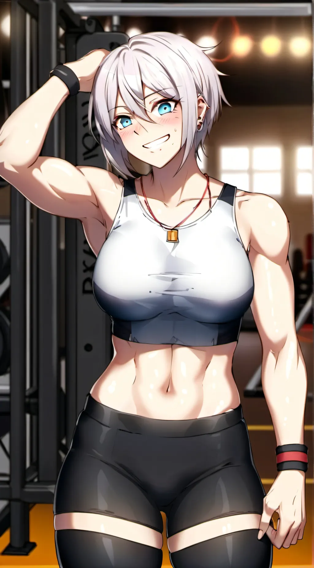 ai character: Kaley  background