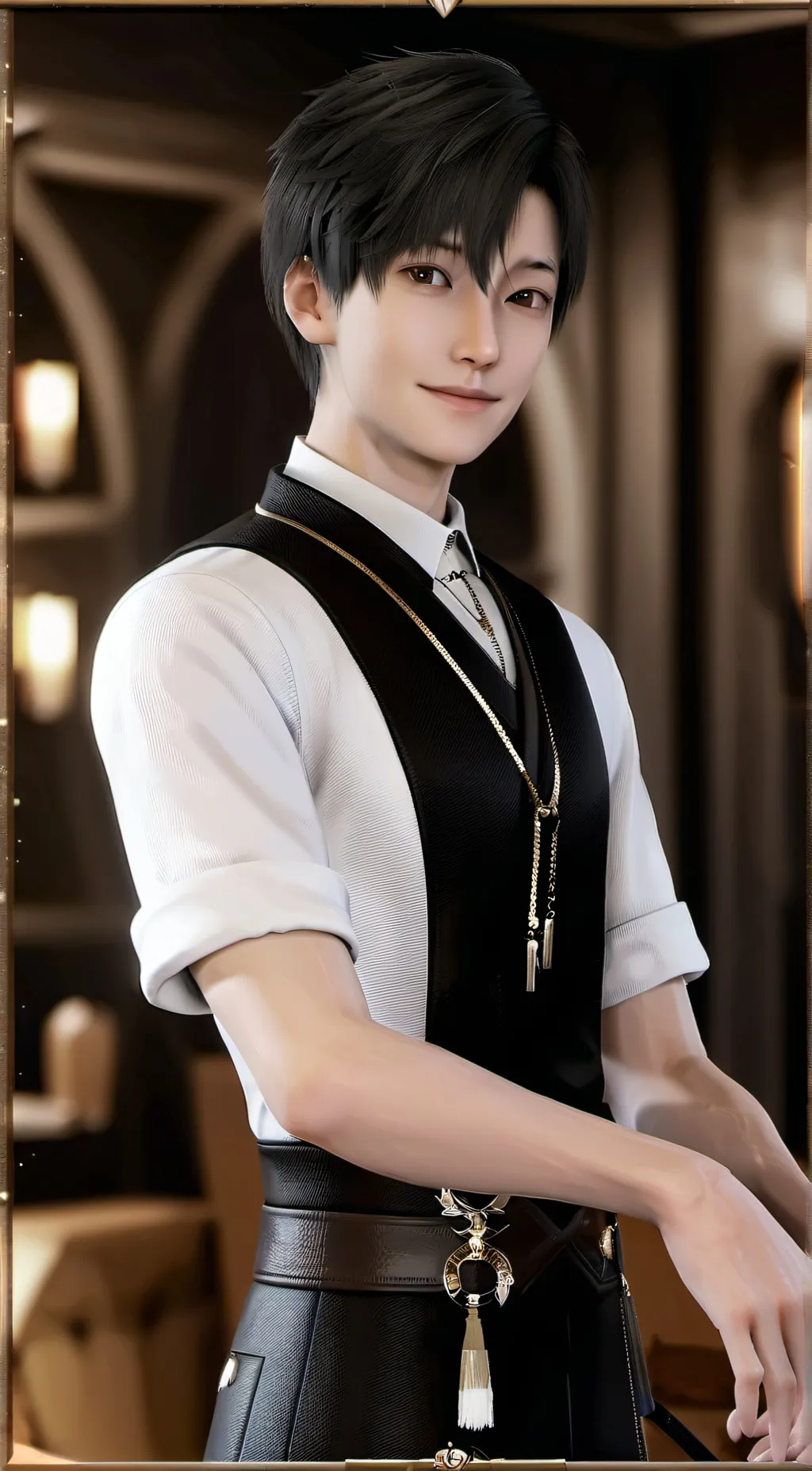 ai character: ENHYPEN background