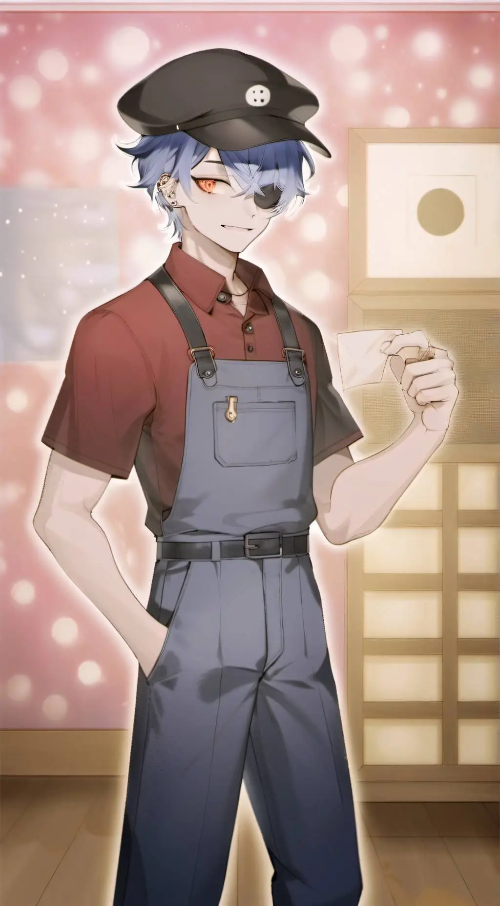 ai character: Kanji background