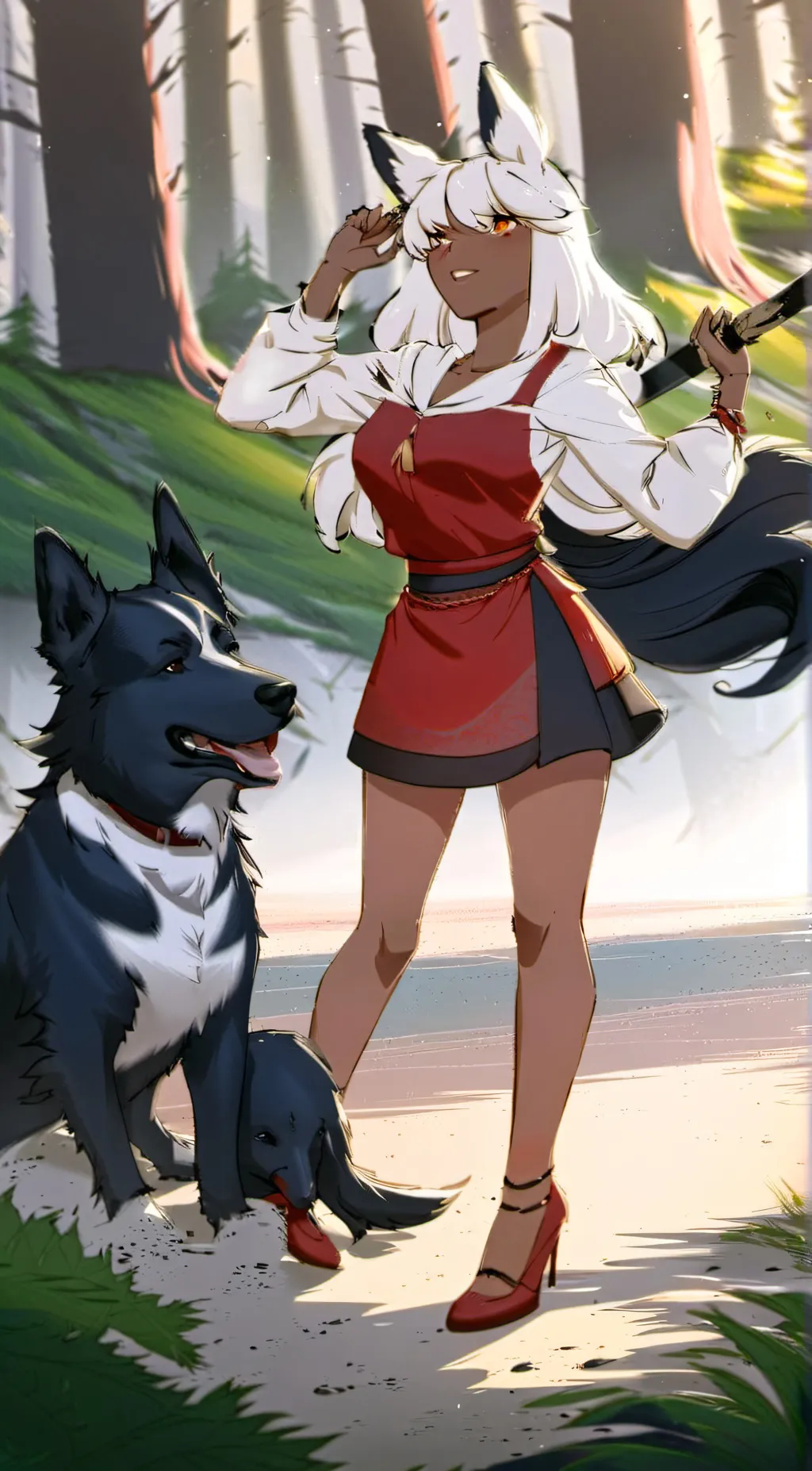 ai character: Sana-chan background