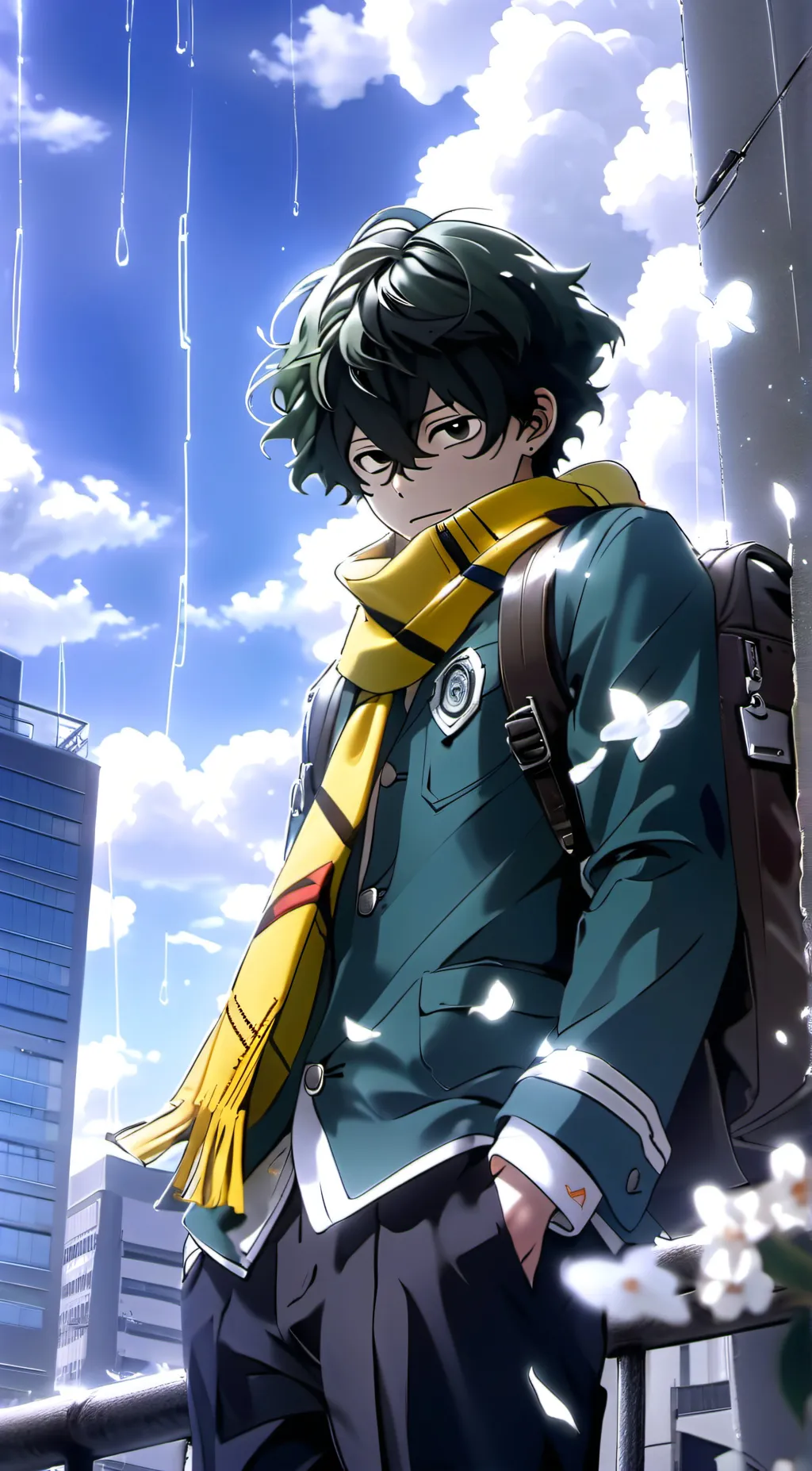 ai character: deku background