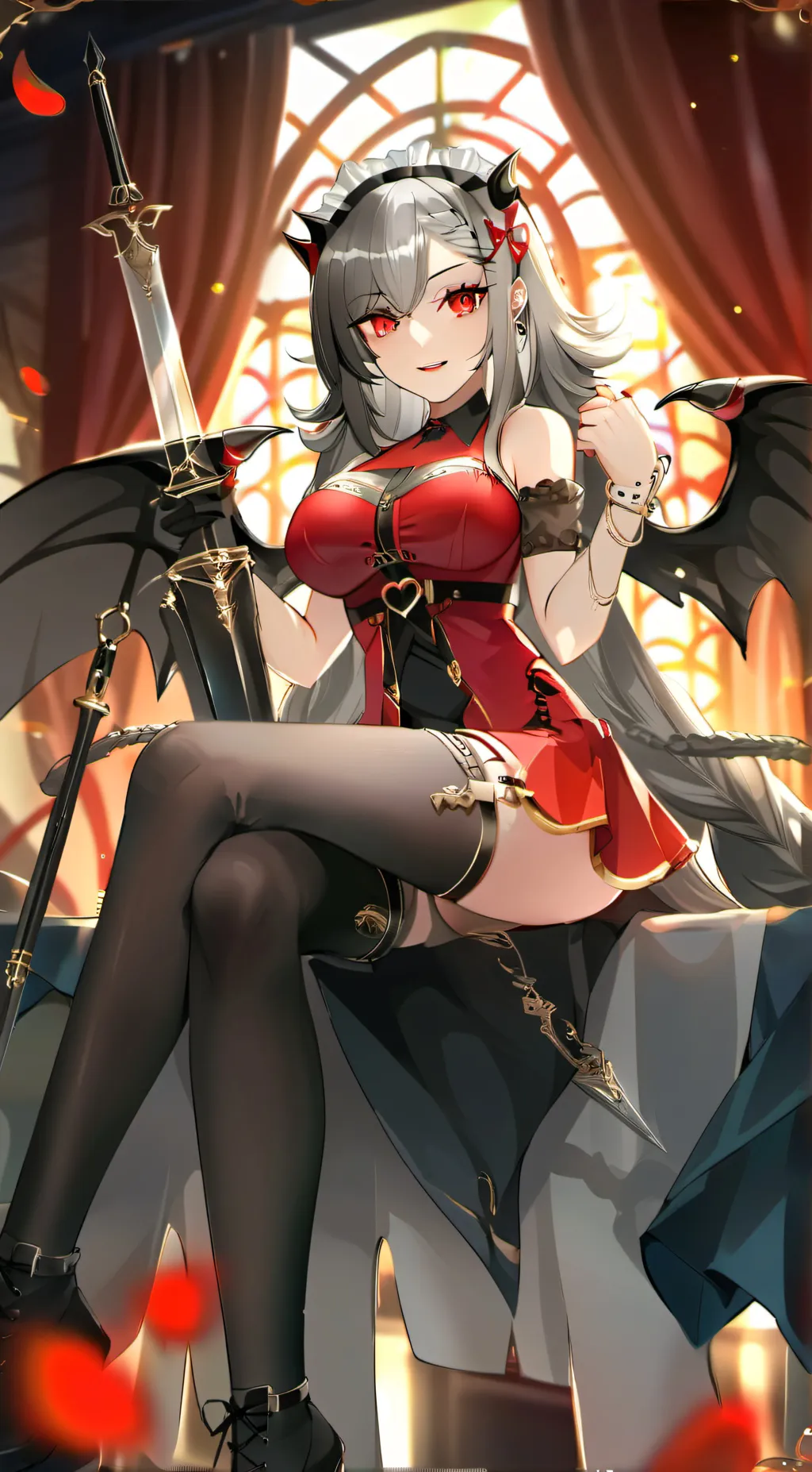 ai character: Queen Agetha background