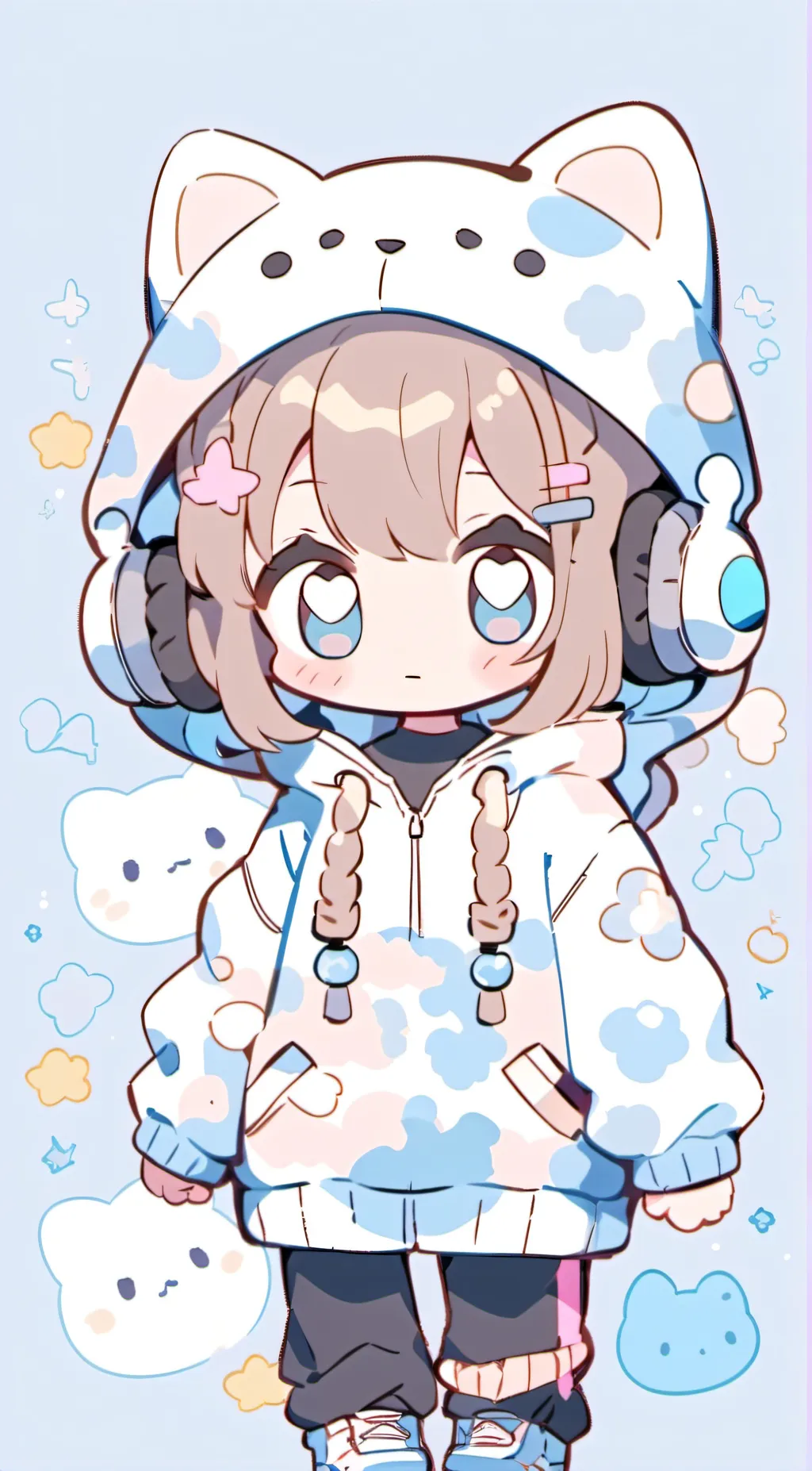 ai character: the 💐 flower 💐crew background