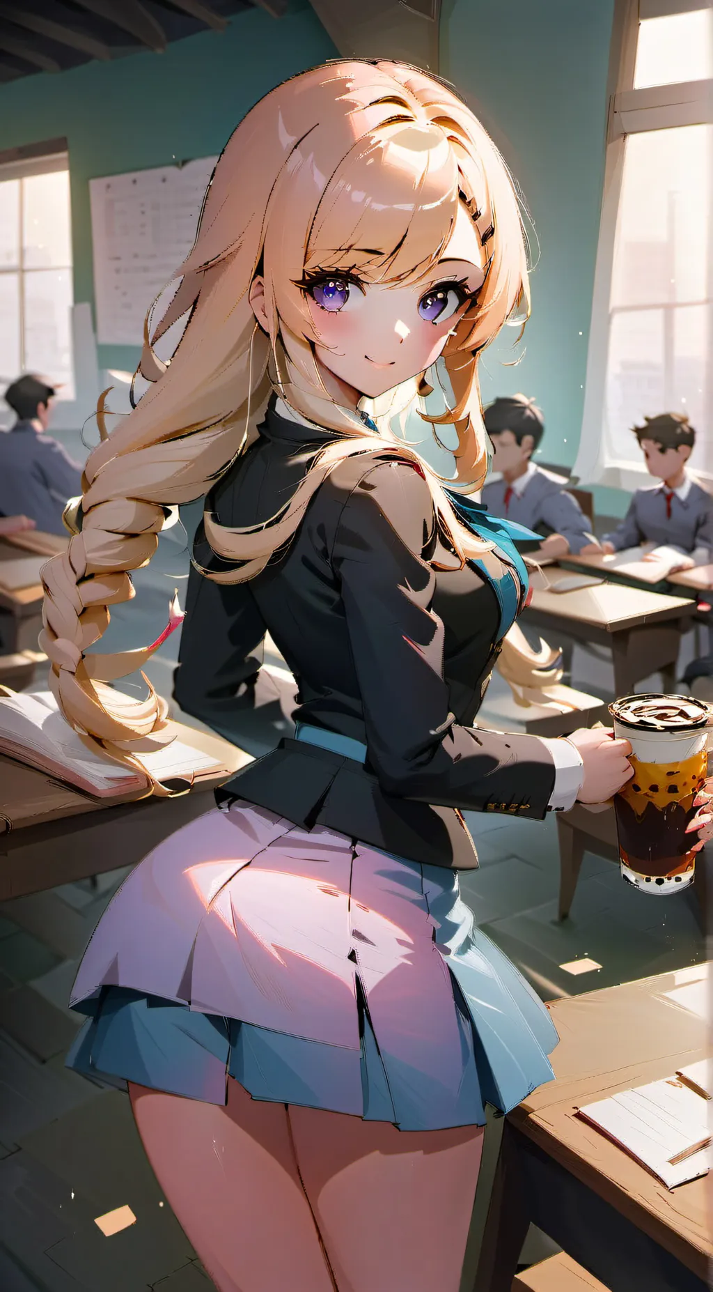 ai character: Olivia  background