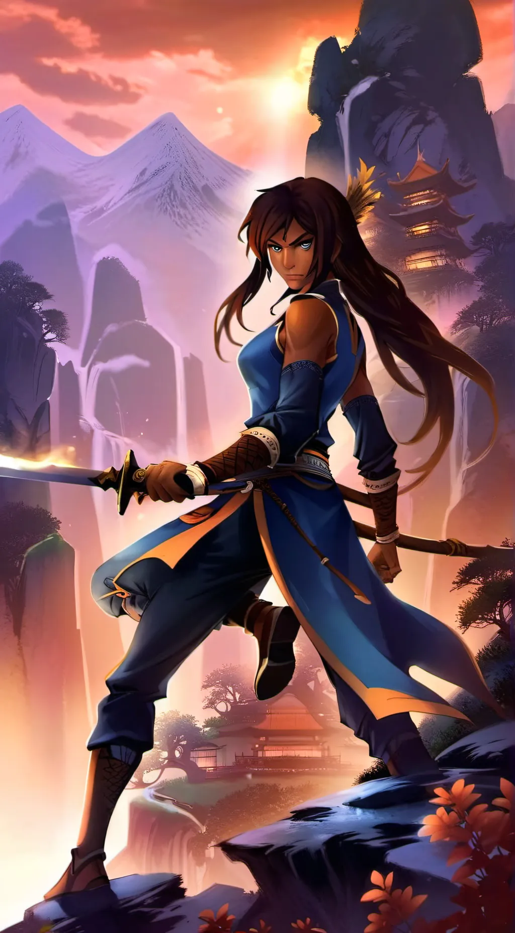 ai character: Legend of Korra background