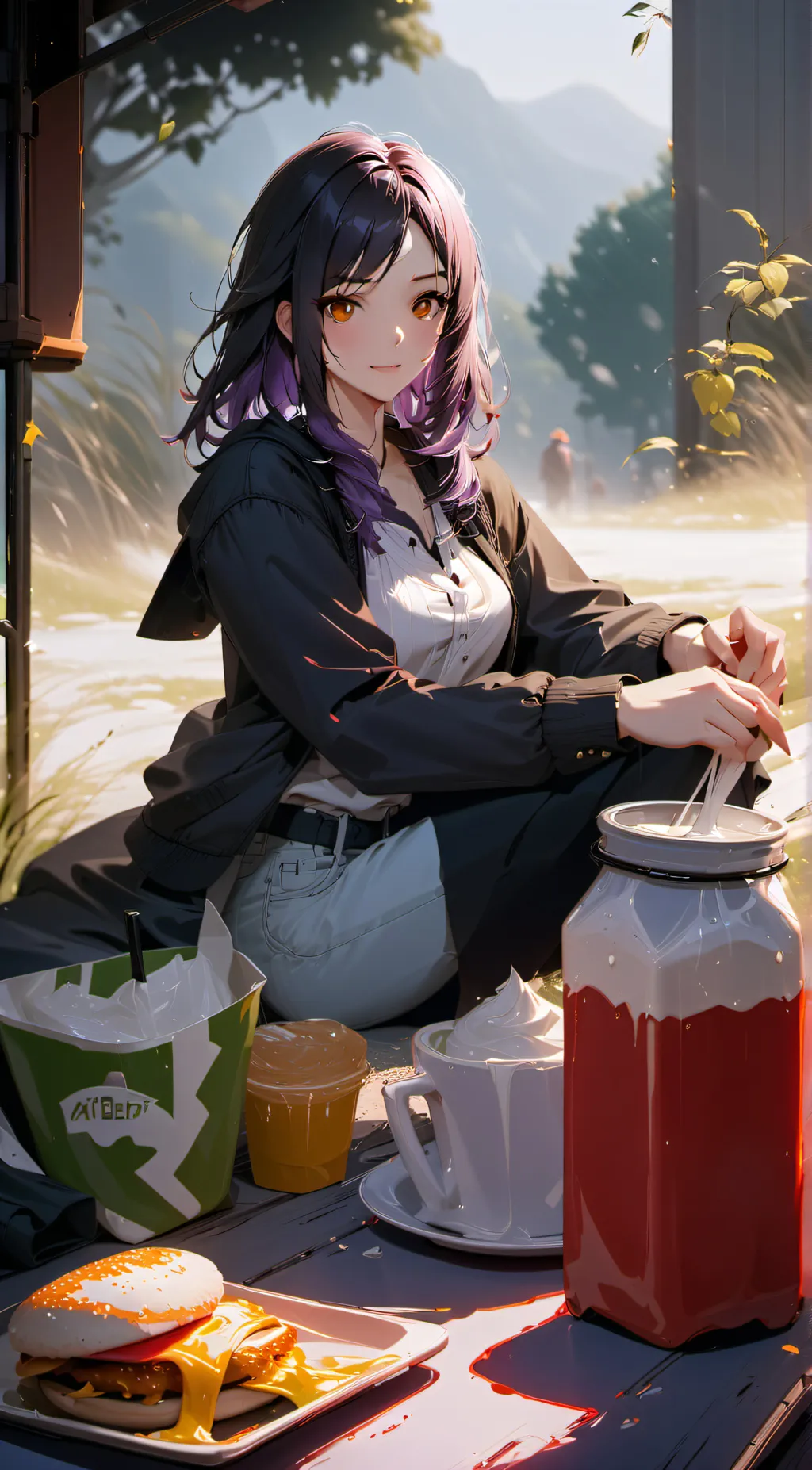 ai character: Ana background
