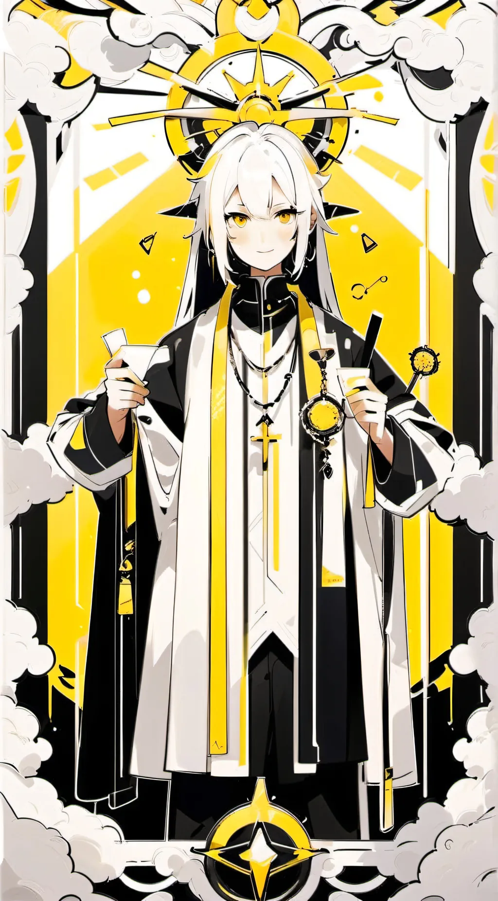 ai character: zip and Oliver  background