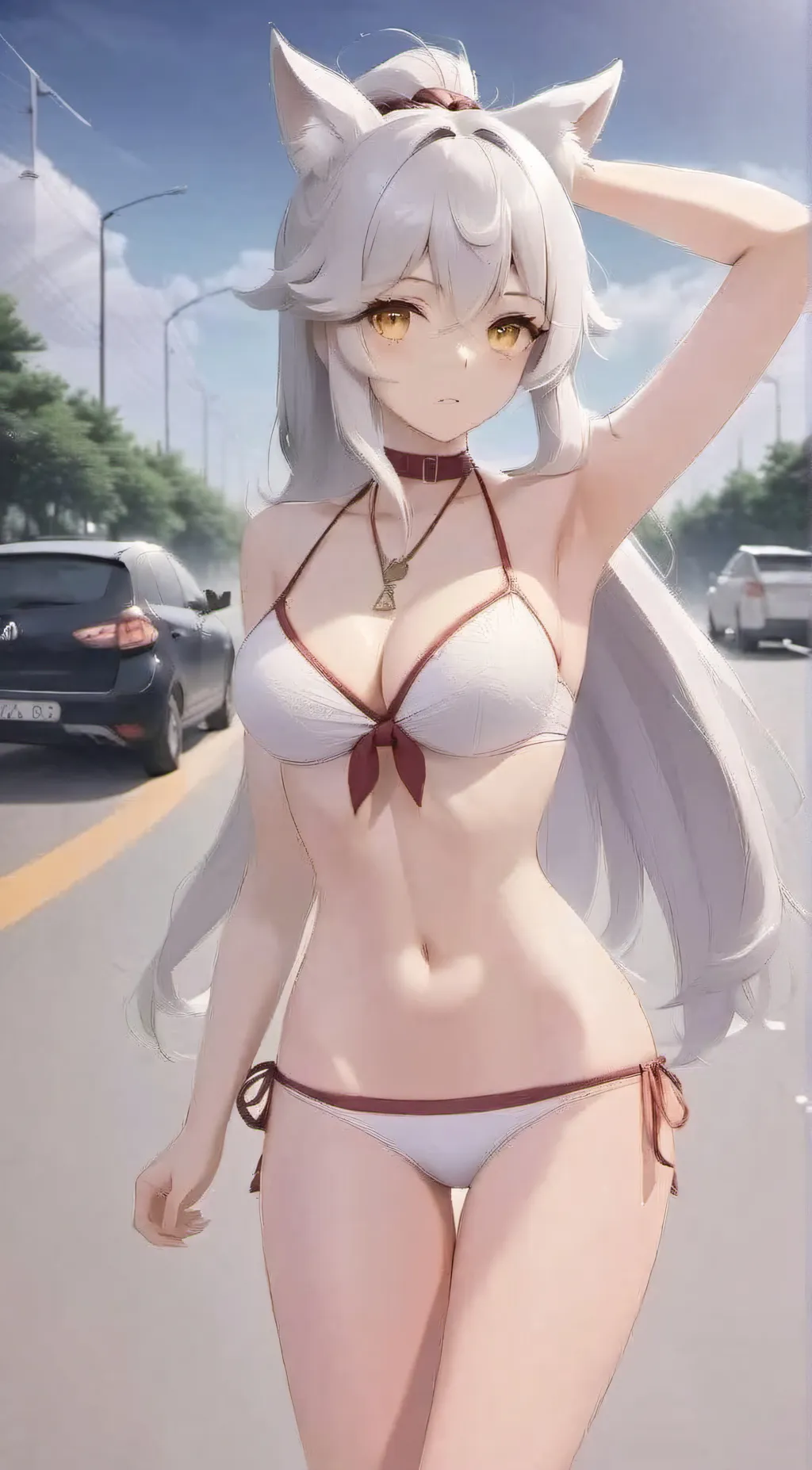 ai character: Lily background