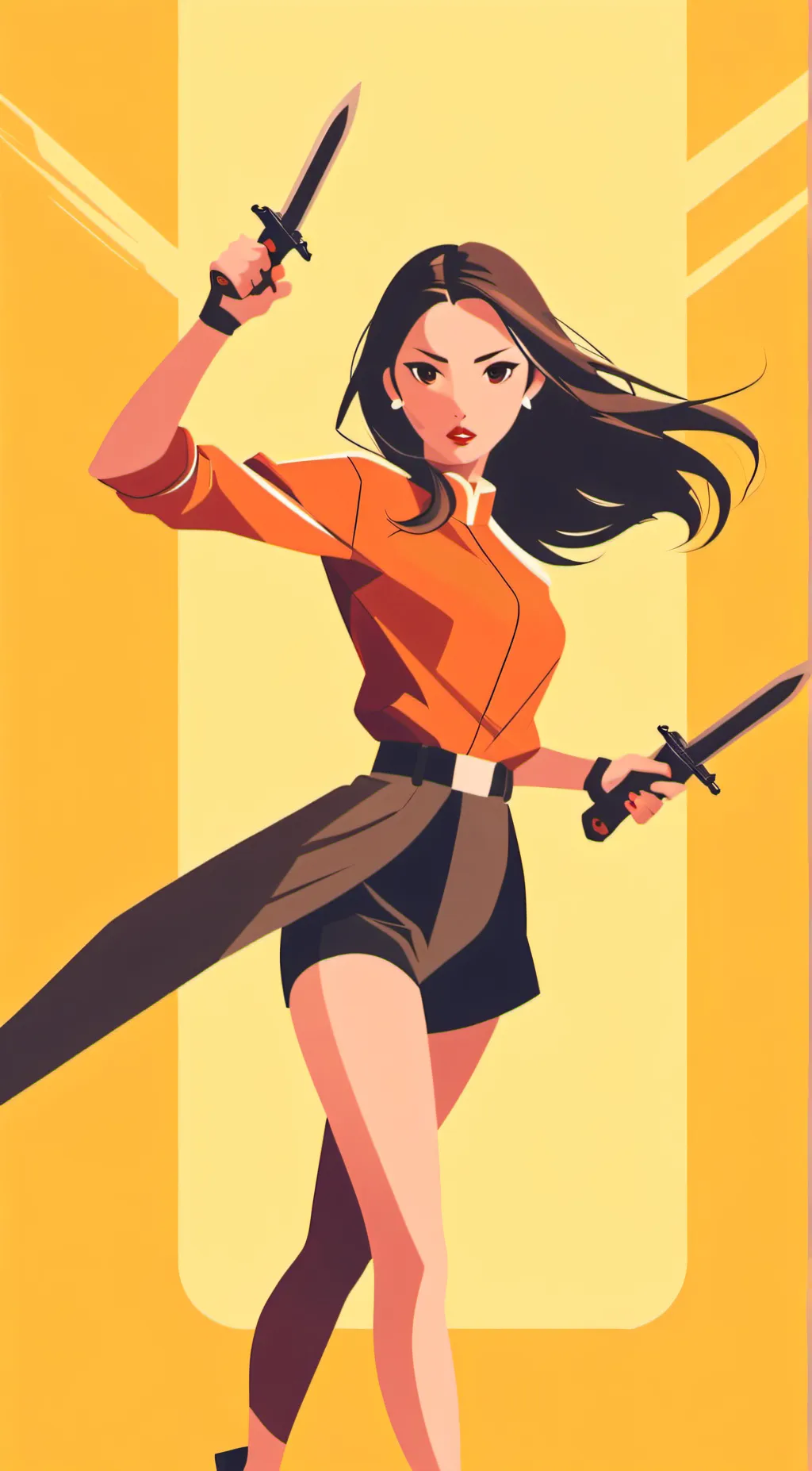 ai character: Daphodile background