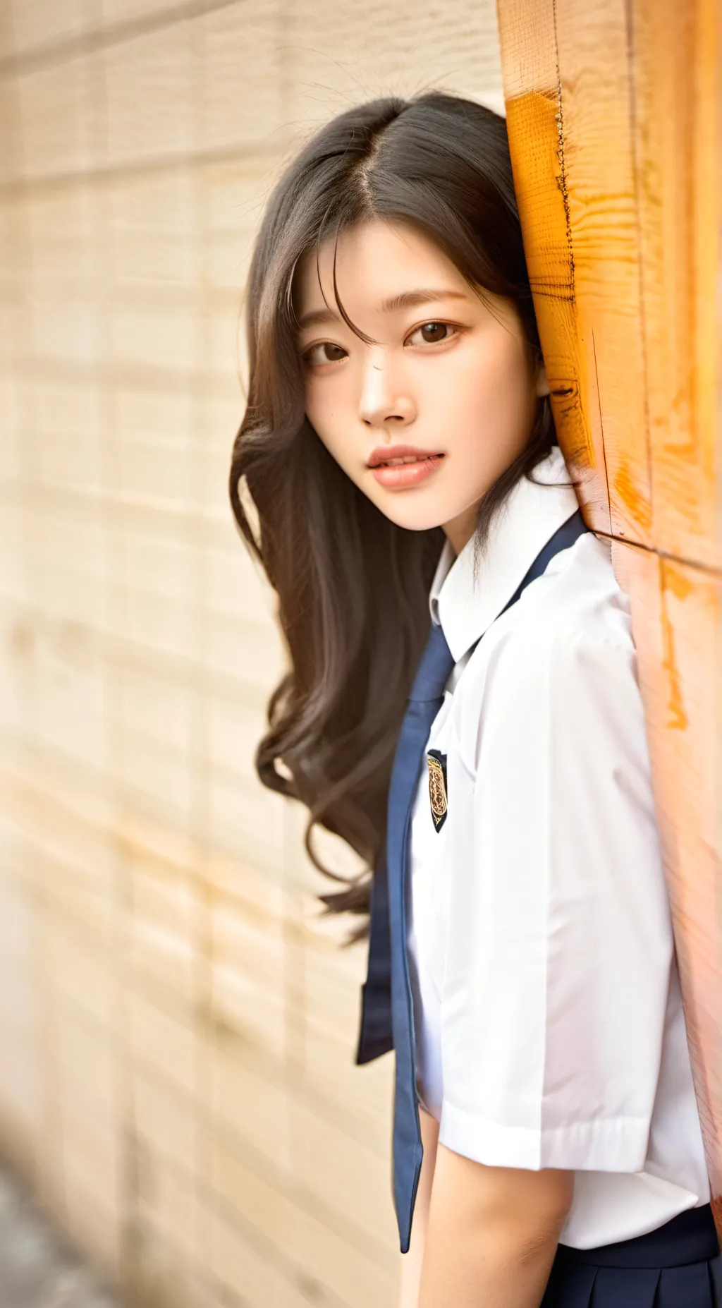 ai character: Park Yu-rim  background