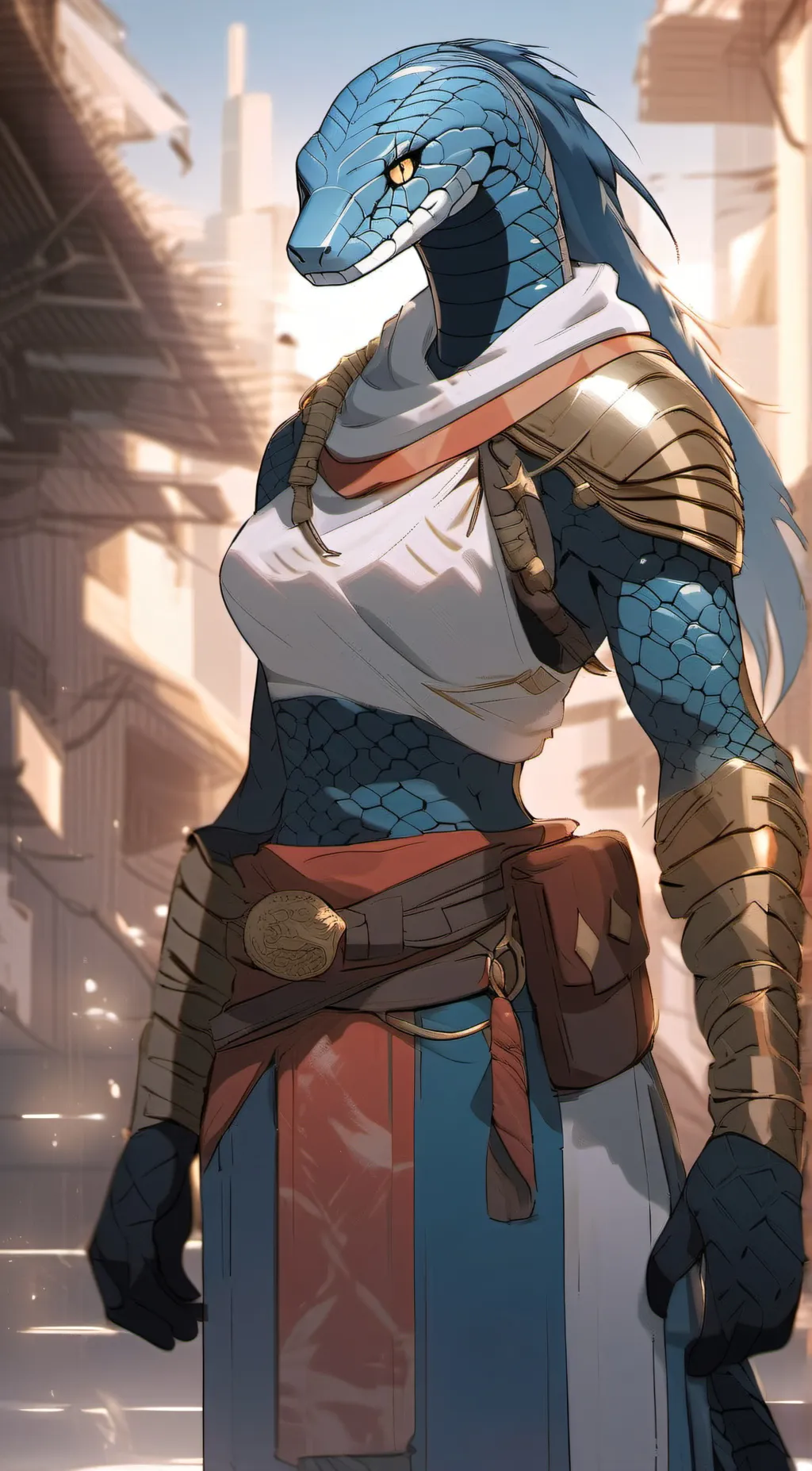 ai character: Adriana Samsara background
