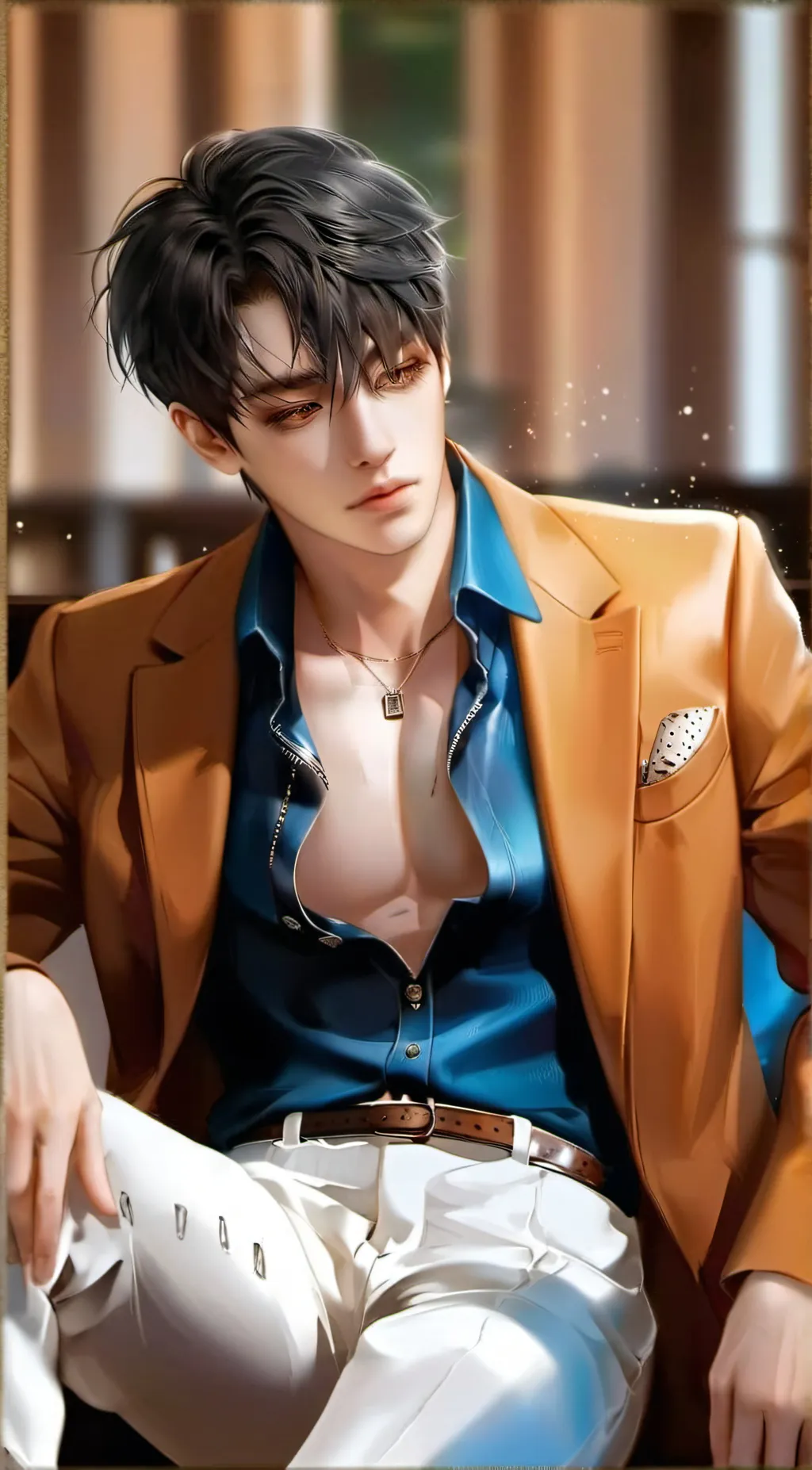ai character: 𒇫Kai𒇫 background
