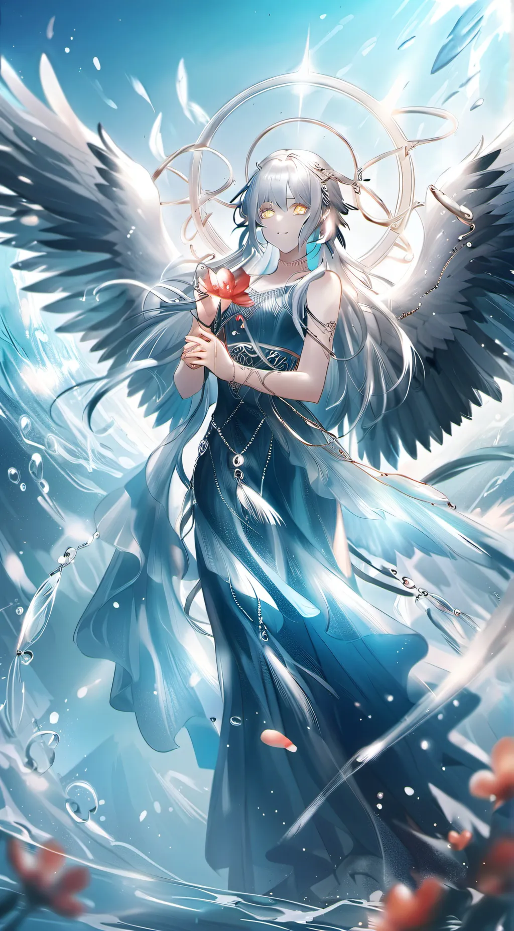 ai character: Aria background