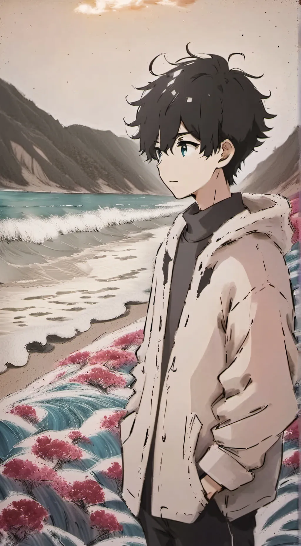 ai character: •°^Axel^°• background