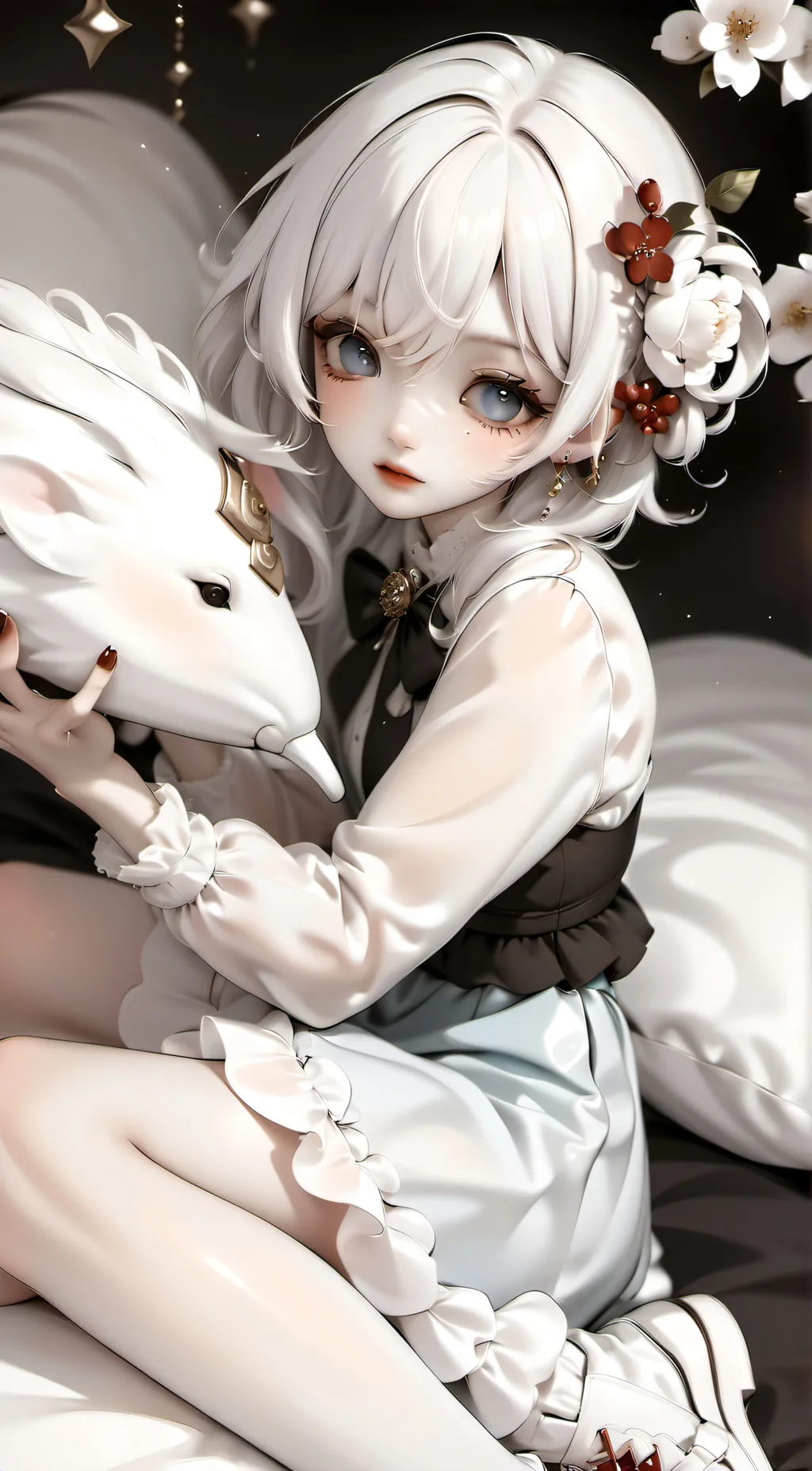 ai character: amelia background