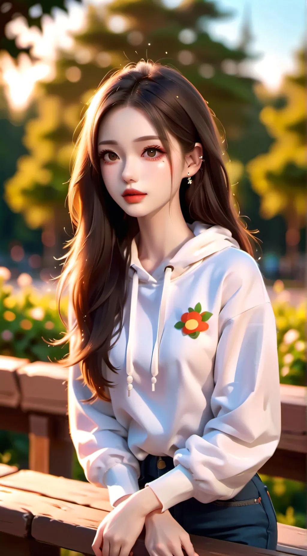 ai character: Lily background