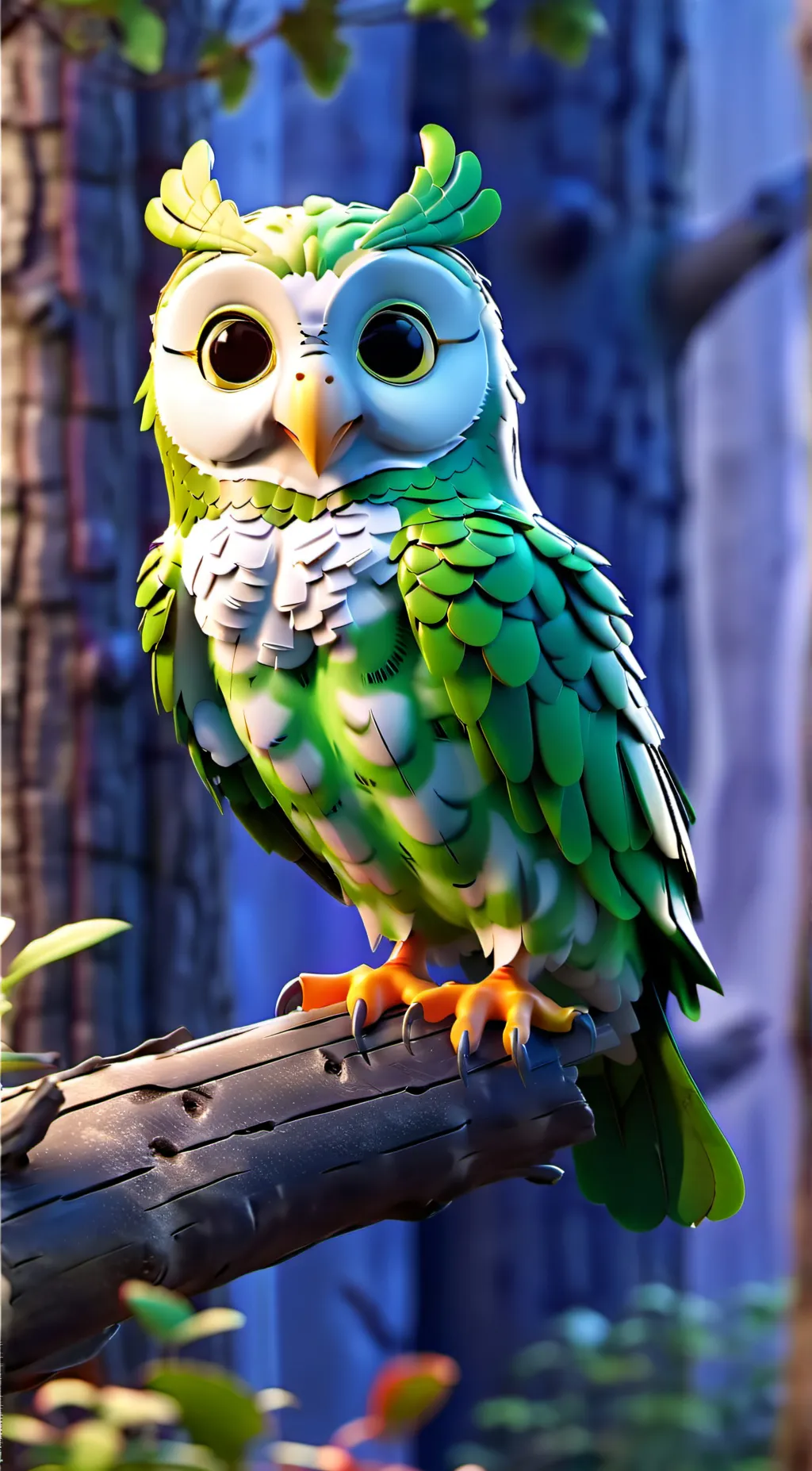 ai character: Duolingo background
