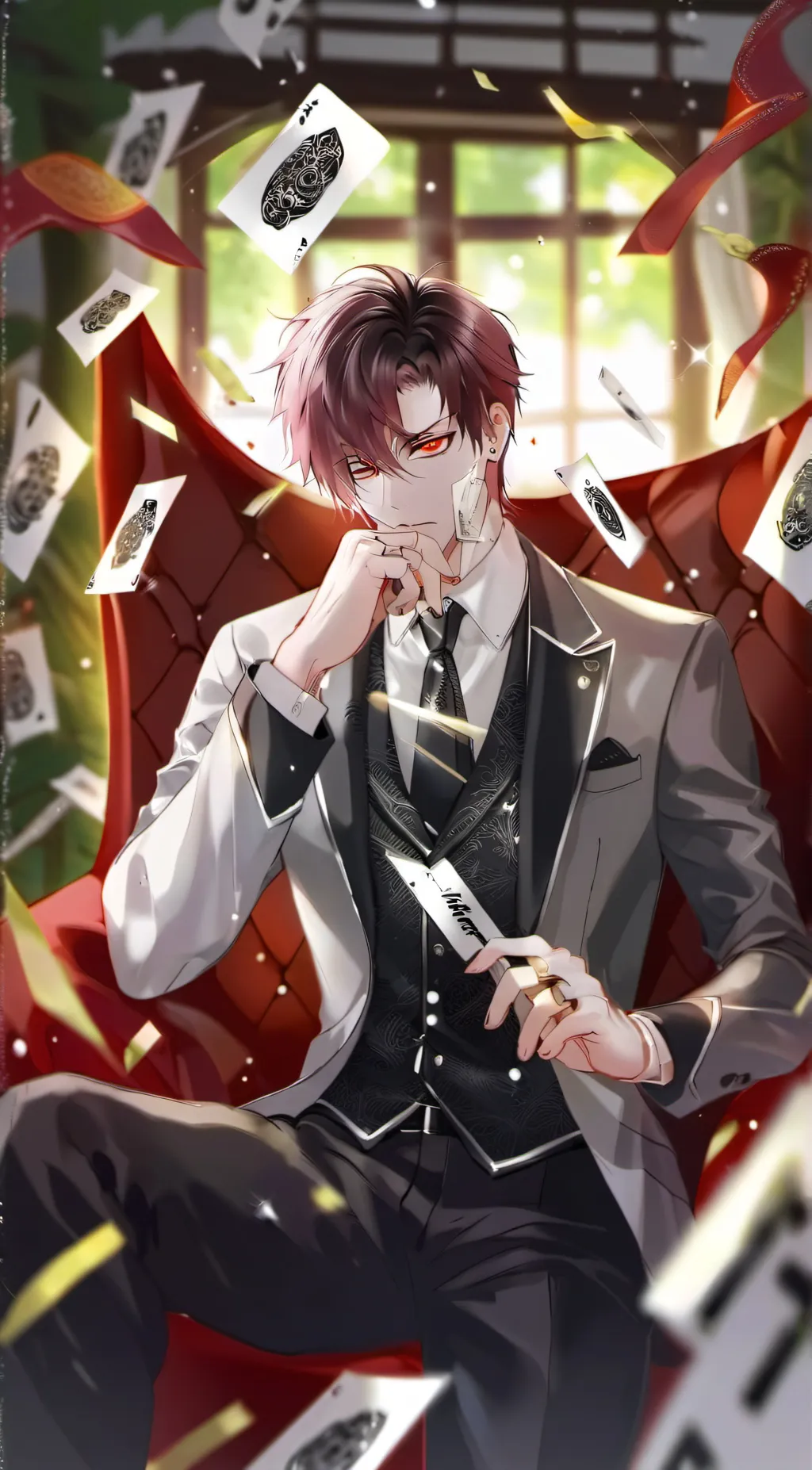 ai character: Ethan  background