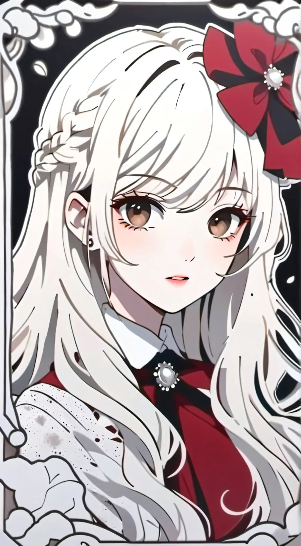 ai character: White background