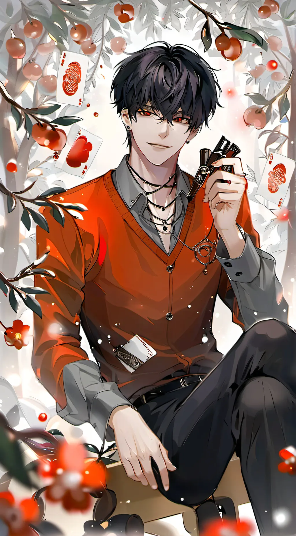 ai character: Hao  background