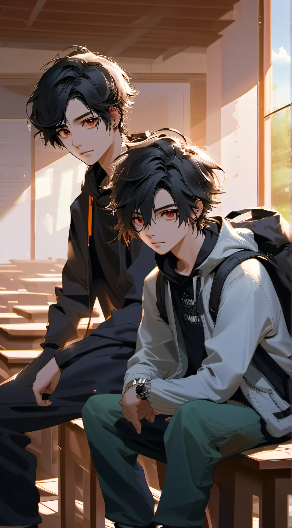 ai character: ethan/Fransisco background