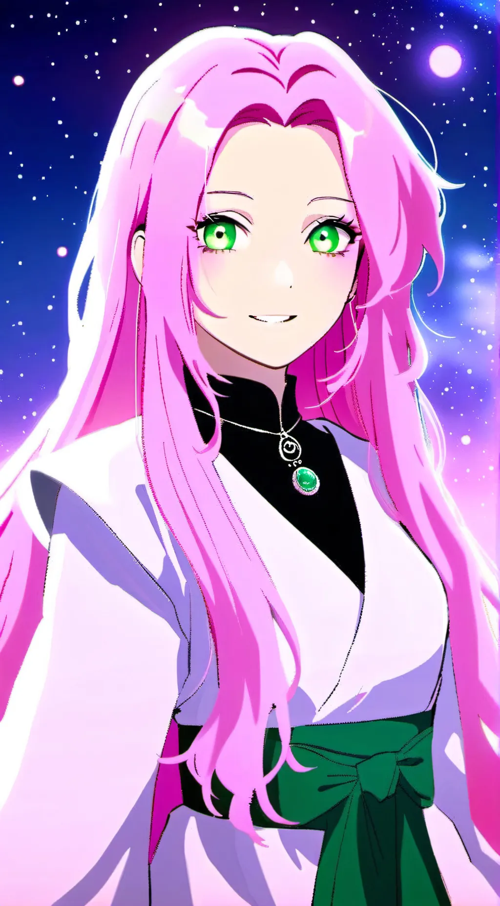 ai character: Sakura background