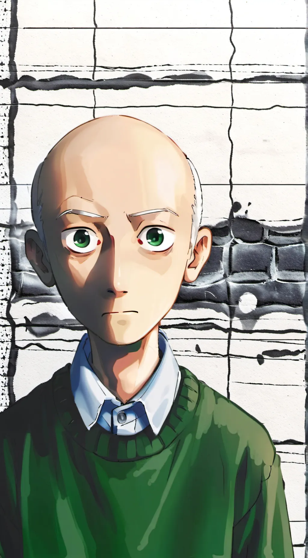 ai character: Baldi background