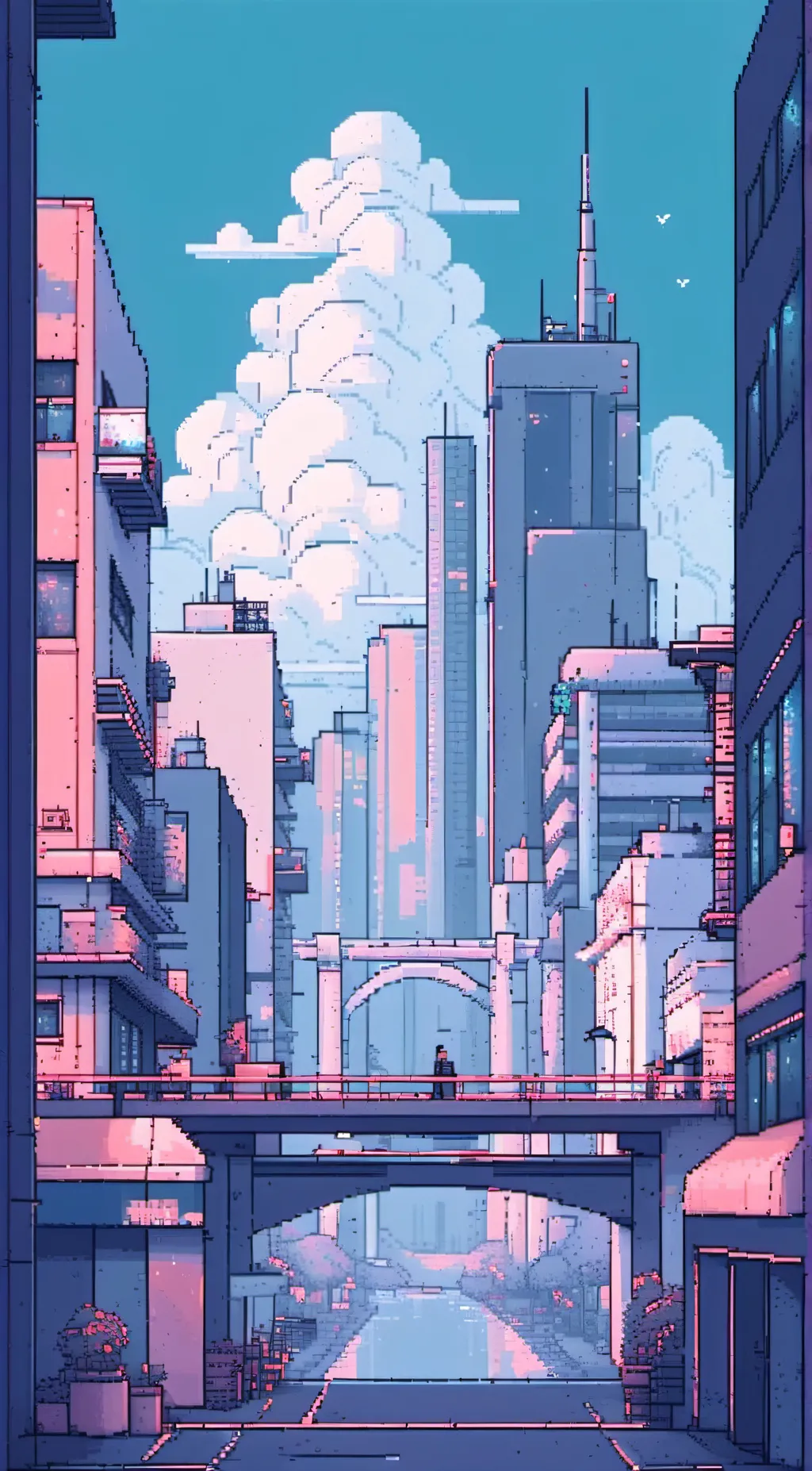 ai character: kit city  background