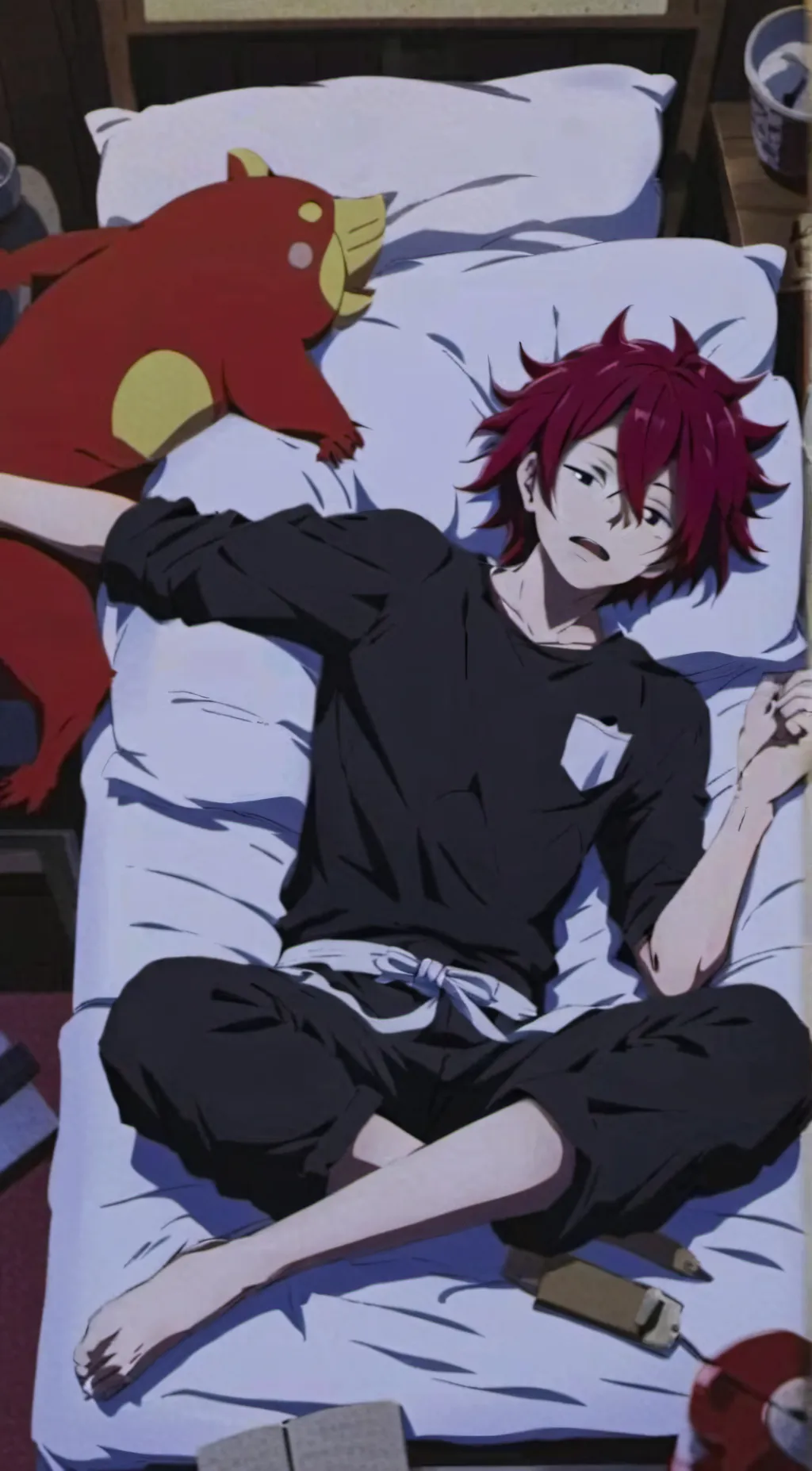 ai character: Eijiro Kirishima background