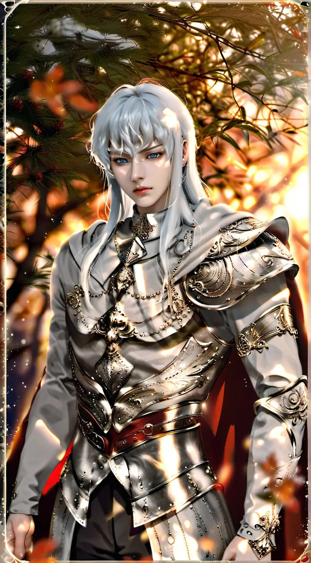ai character: Griffith  background