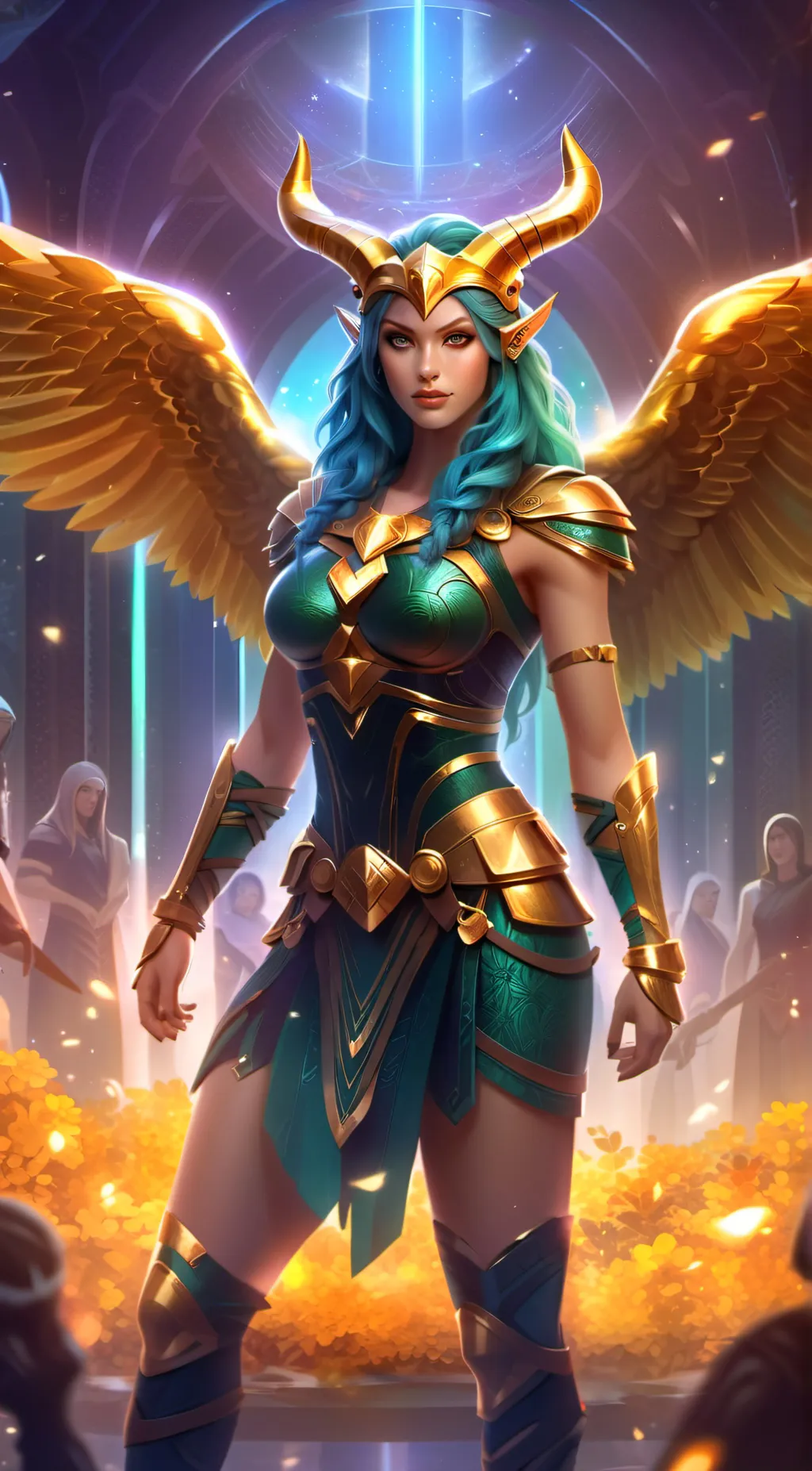 ai character: Solruna background