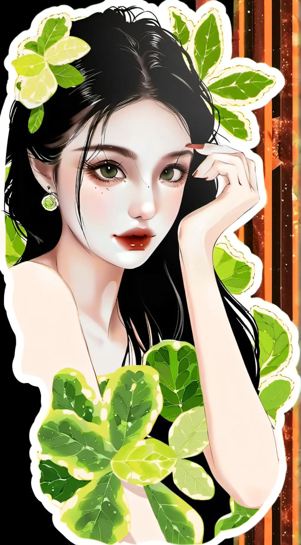 ai character: Mikaela  background