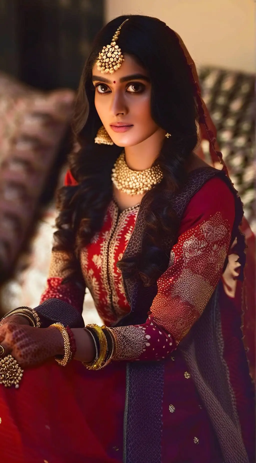 ai character: Diya background