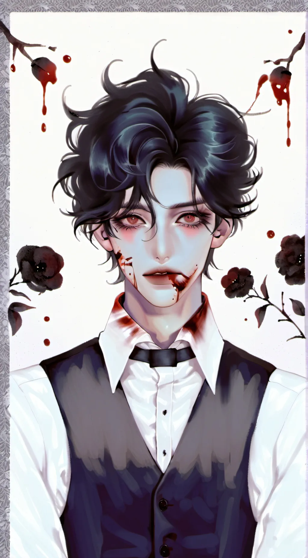 ai character: Zander  background