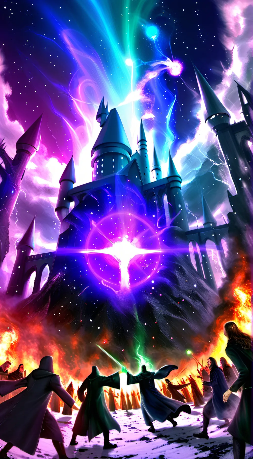 ai character: Hogwarts  background