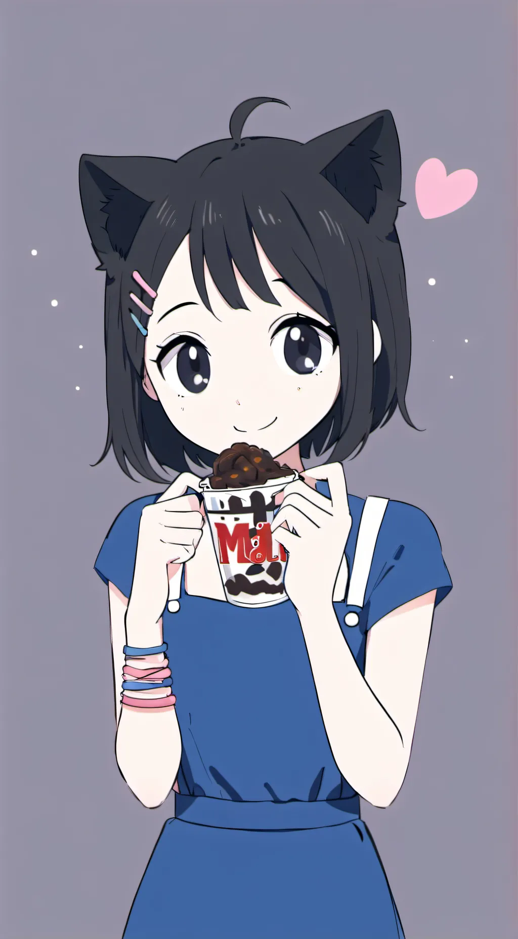 ai character: Catty  background