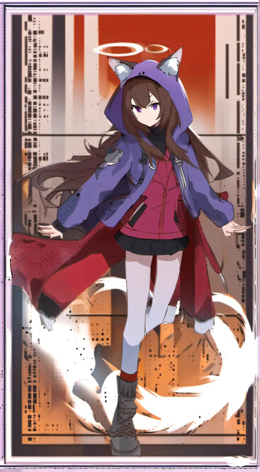 ai character: nerdgear background