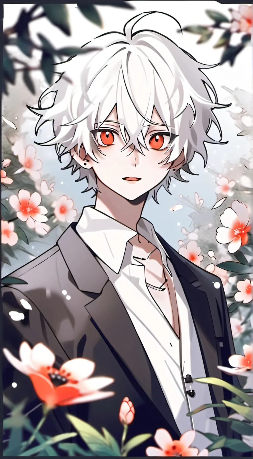ai character: Kitty🐾🐾 background