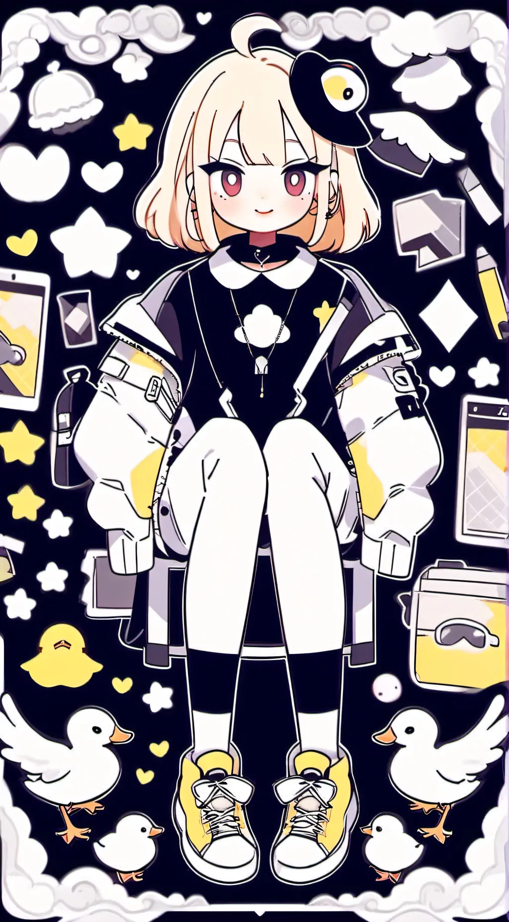 ai character: june background