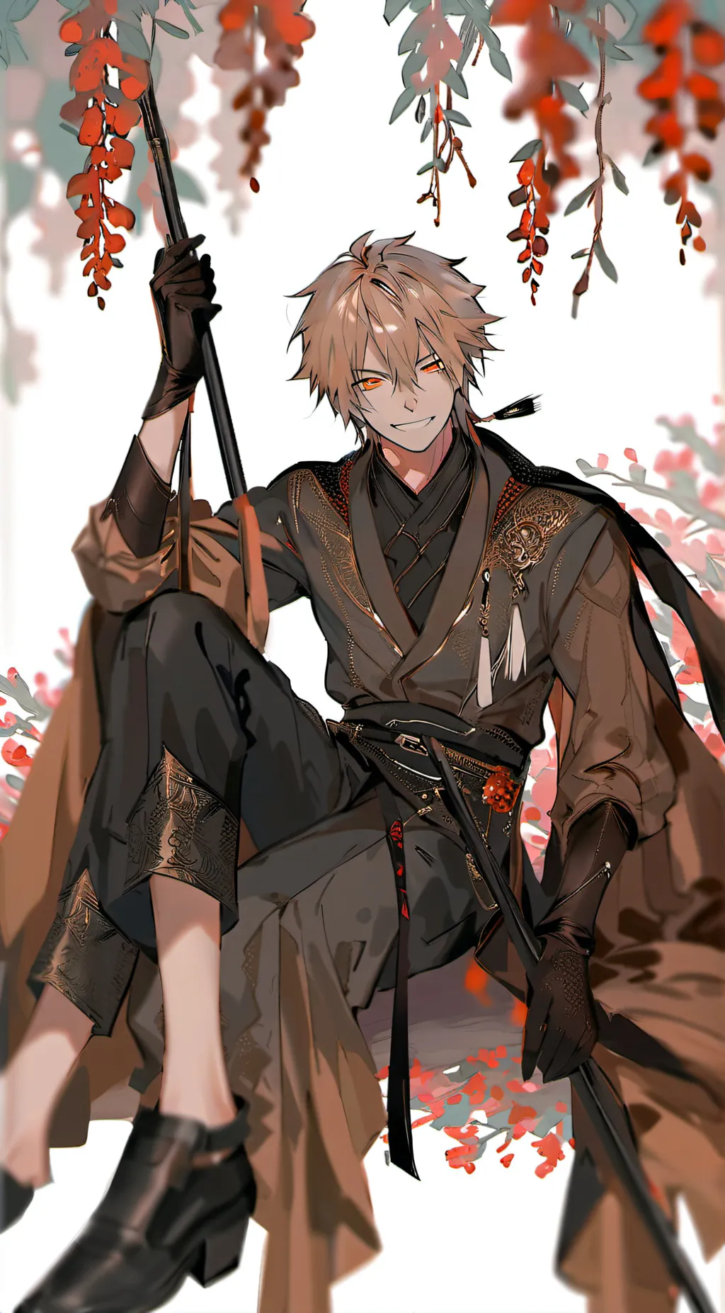 ai character: ~Bakugo~ background