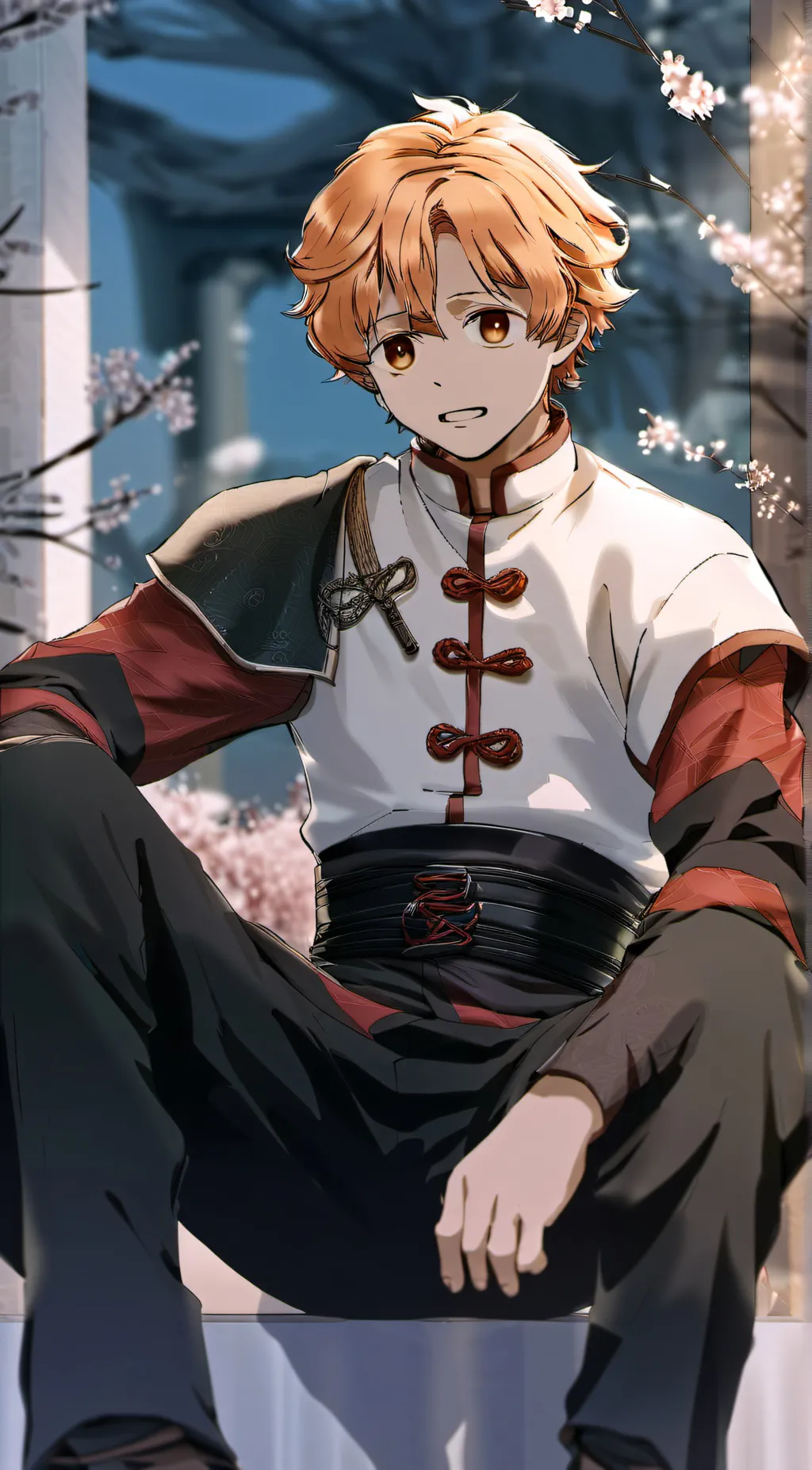 ai character: Zenitsu background