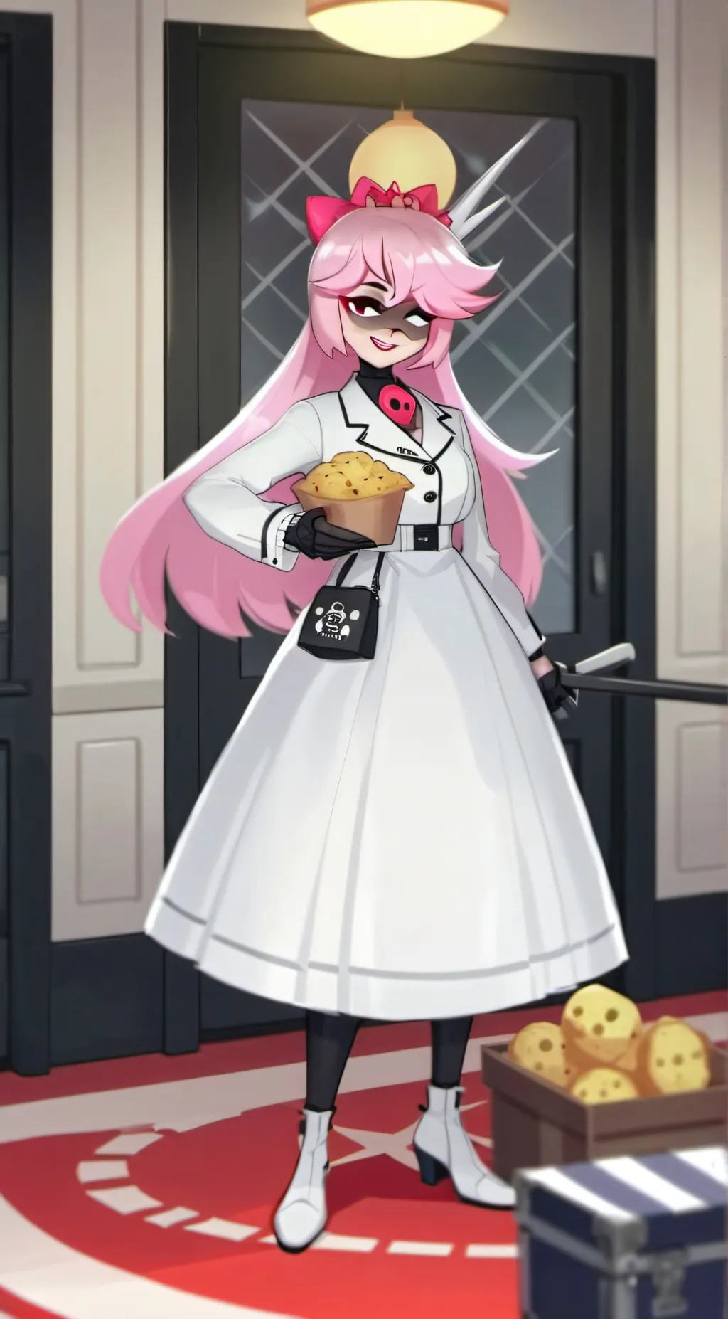 ai character: Angel dust background