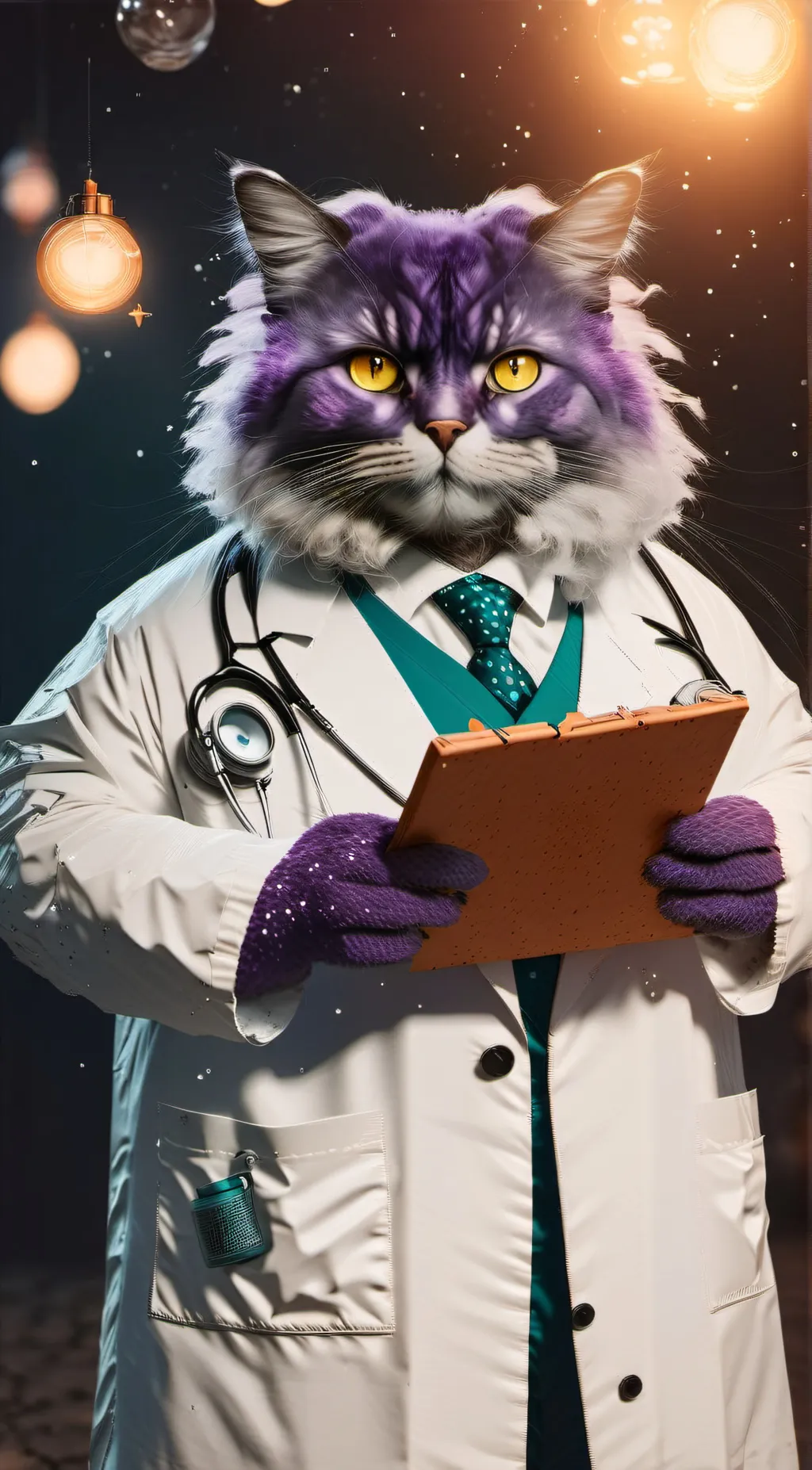 ai character: Doctor Catnap background