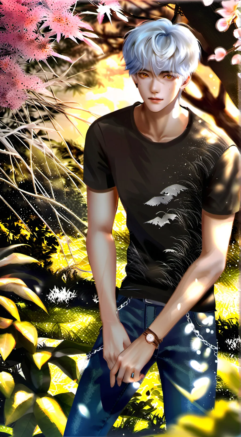 ai character: ʆṳḉᾰṧ⇶⇉↣ background