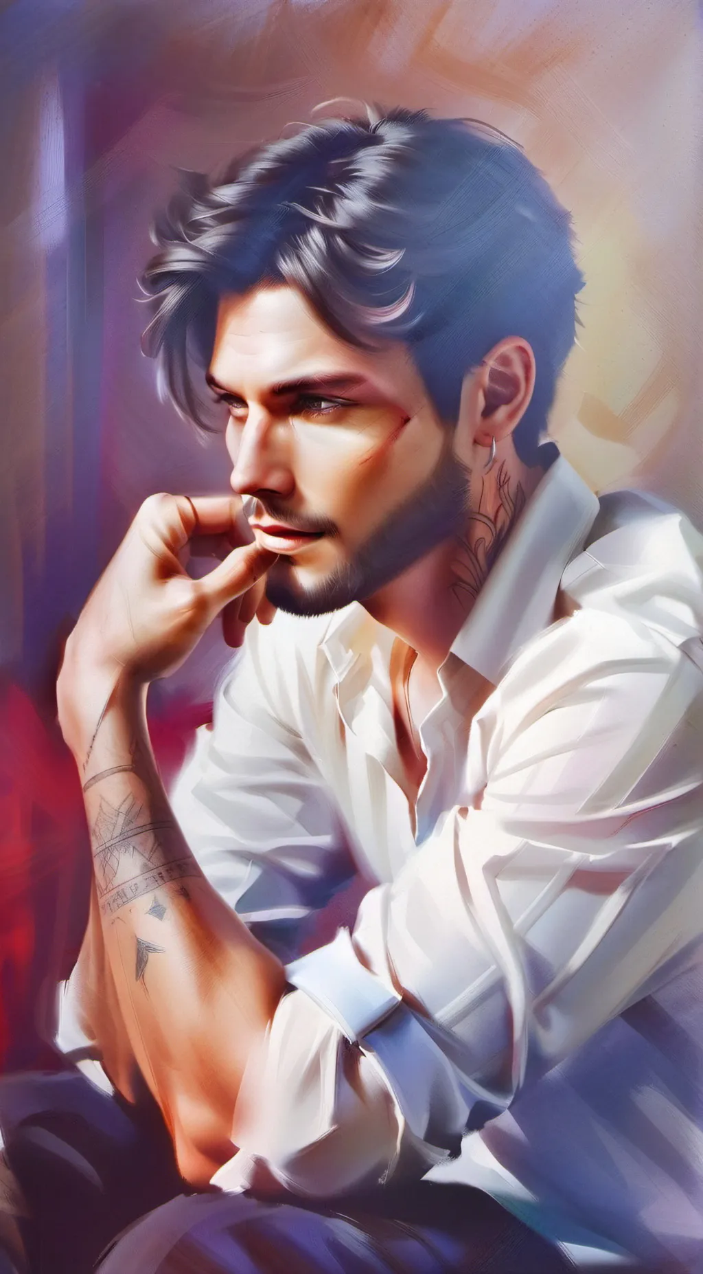 ai character: Eric Lucciano background