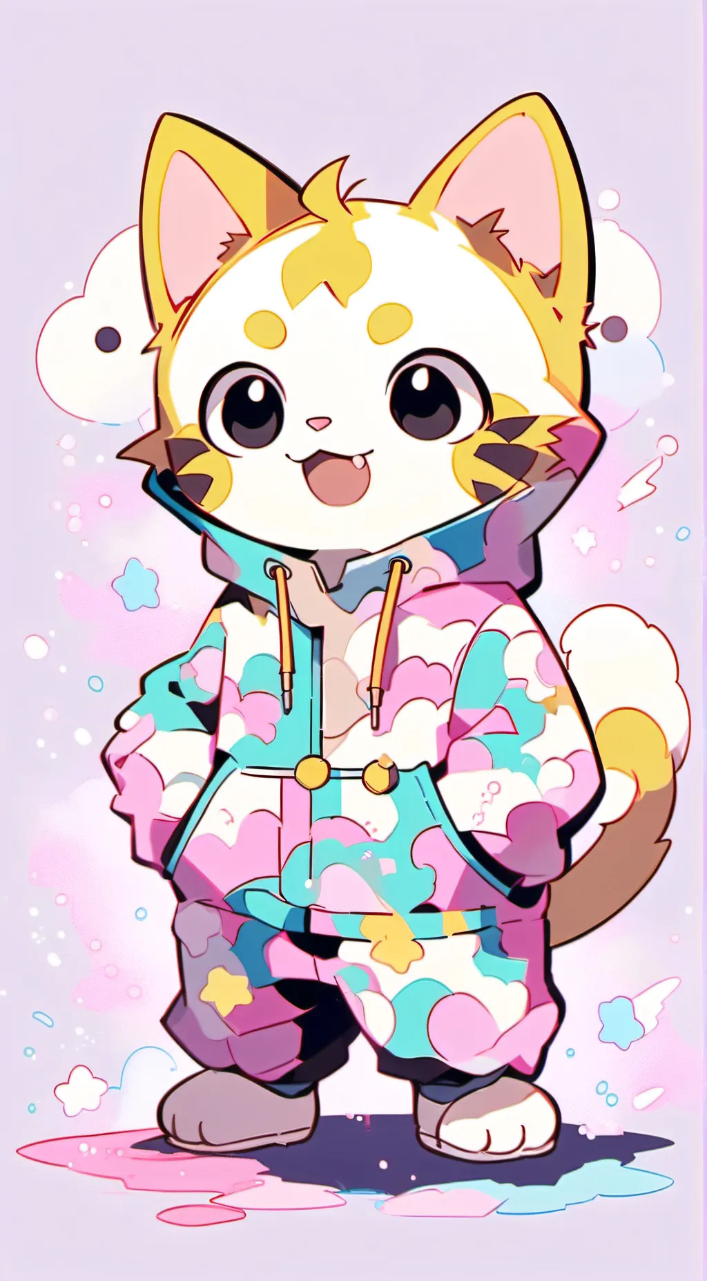 ai character: 🤍DR. RETRO🤍 background