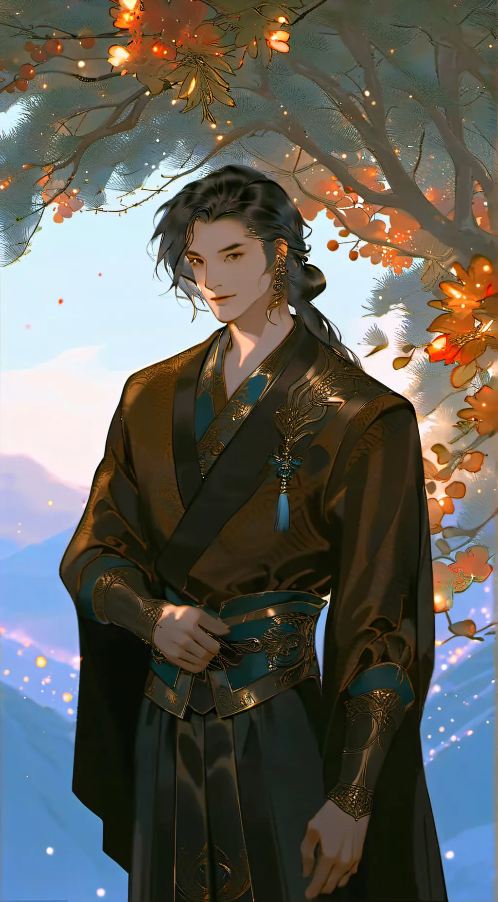 ai character: lucas background
