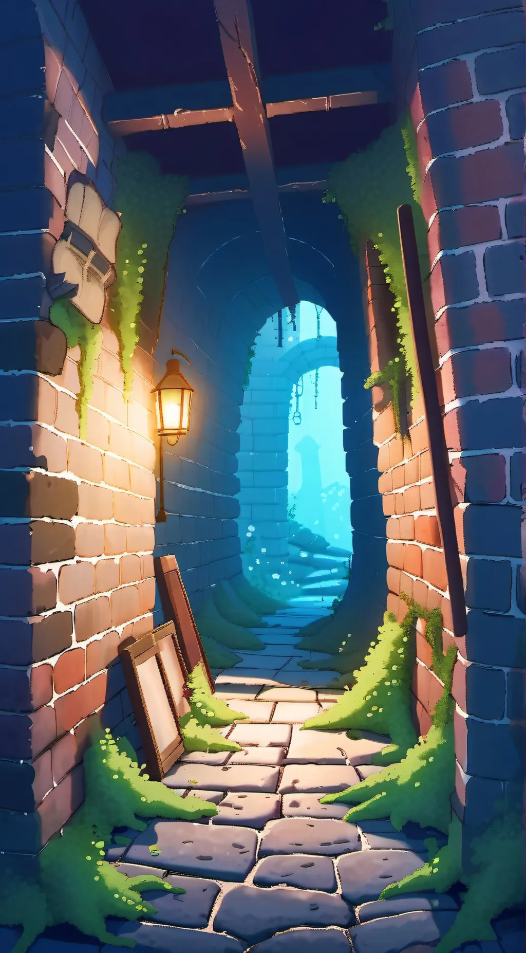 ai character: Leafelt Dungeon background
