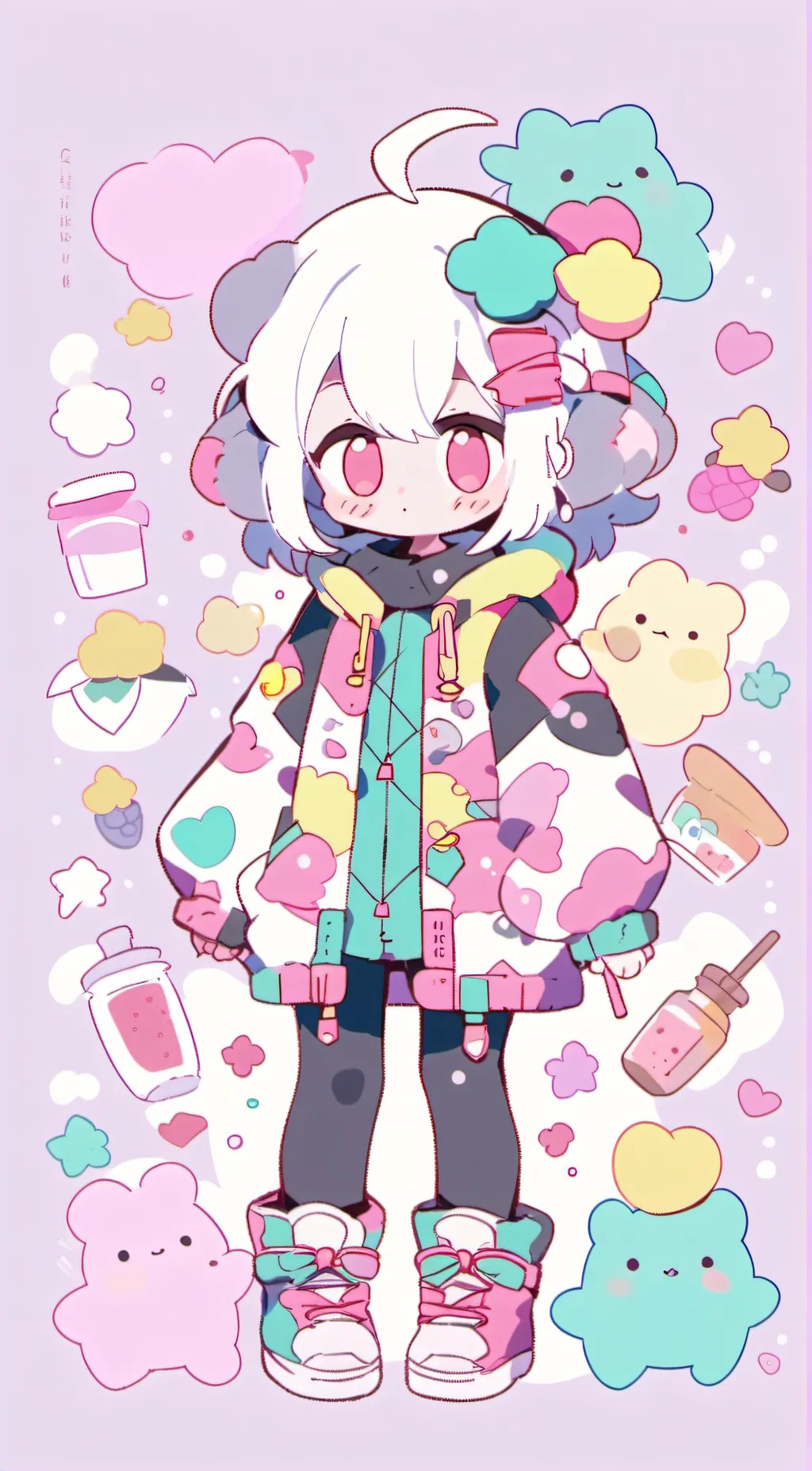 ai character: cupcakee689 background